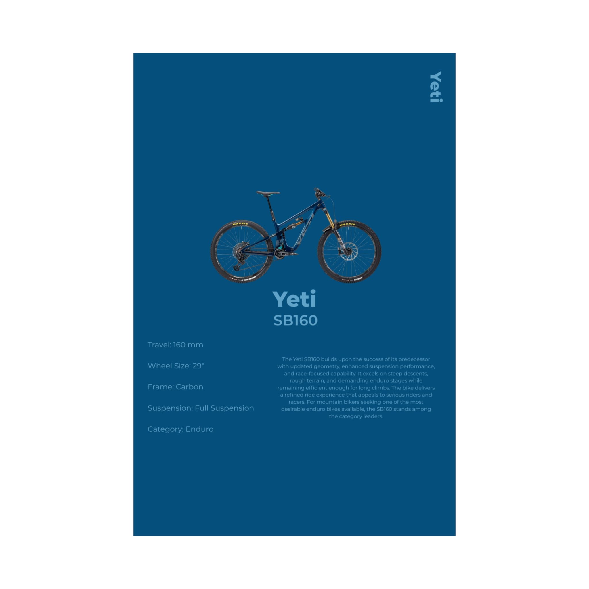 Yeti SB160 Poster