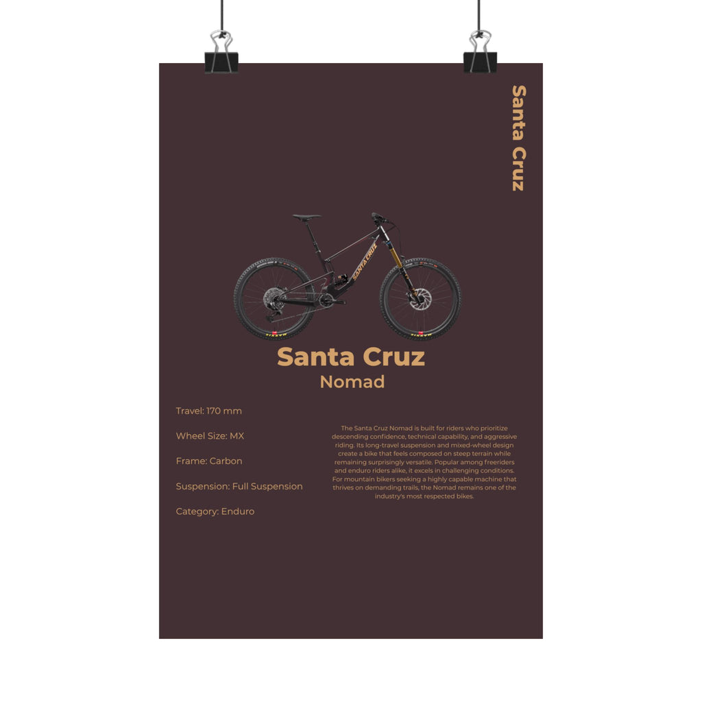 Santa Cruz Nomad Poster