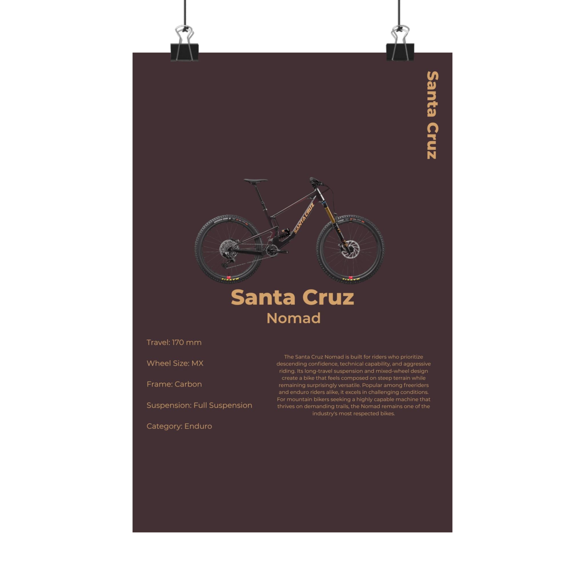 Santa Cruz Nomad Poster