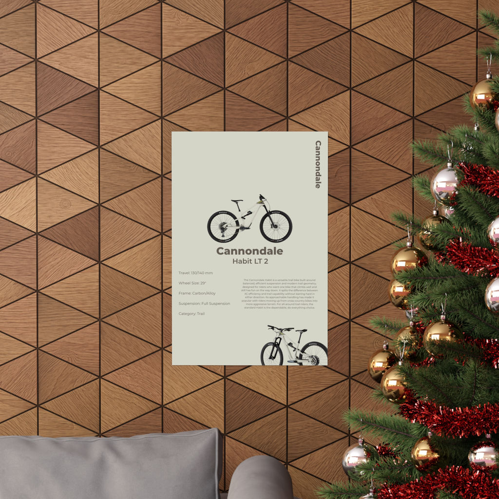 Cannondale Habit Poster