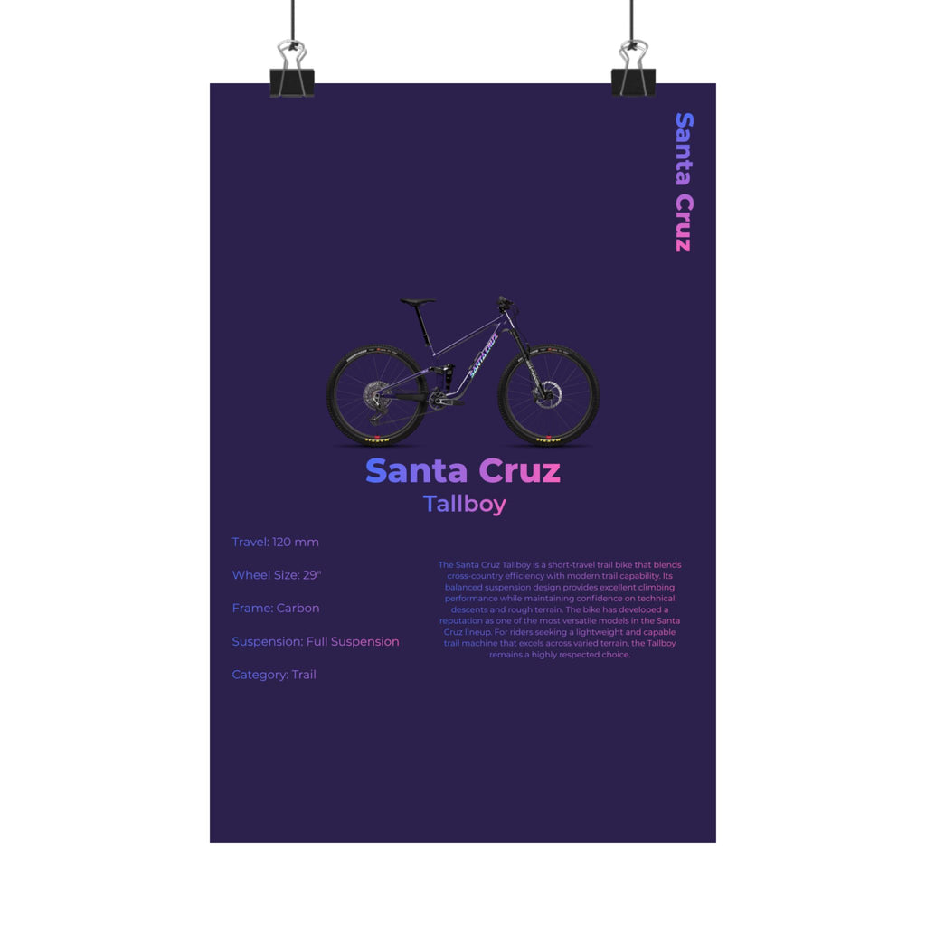 Santa Cruz Tallboy Poster