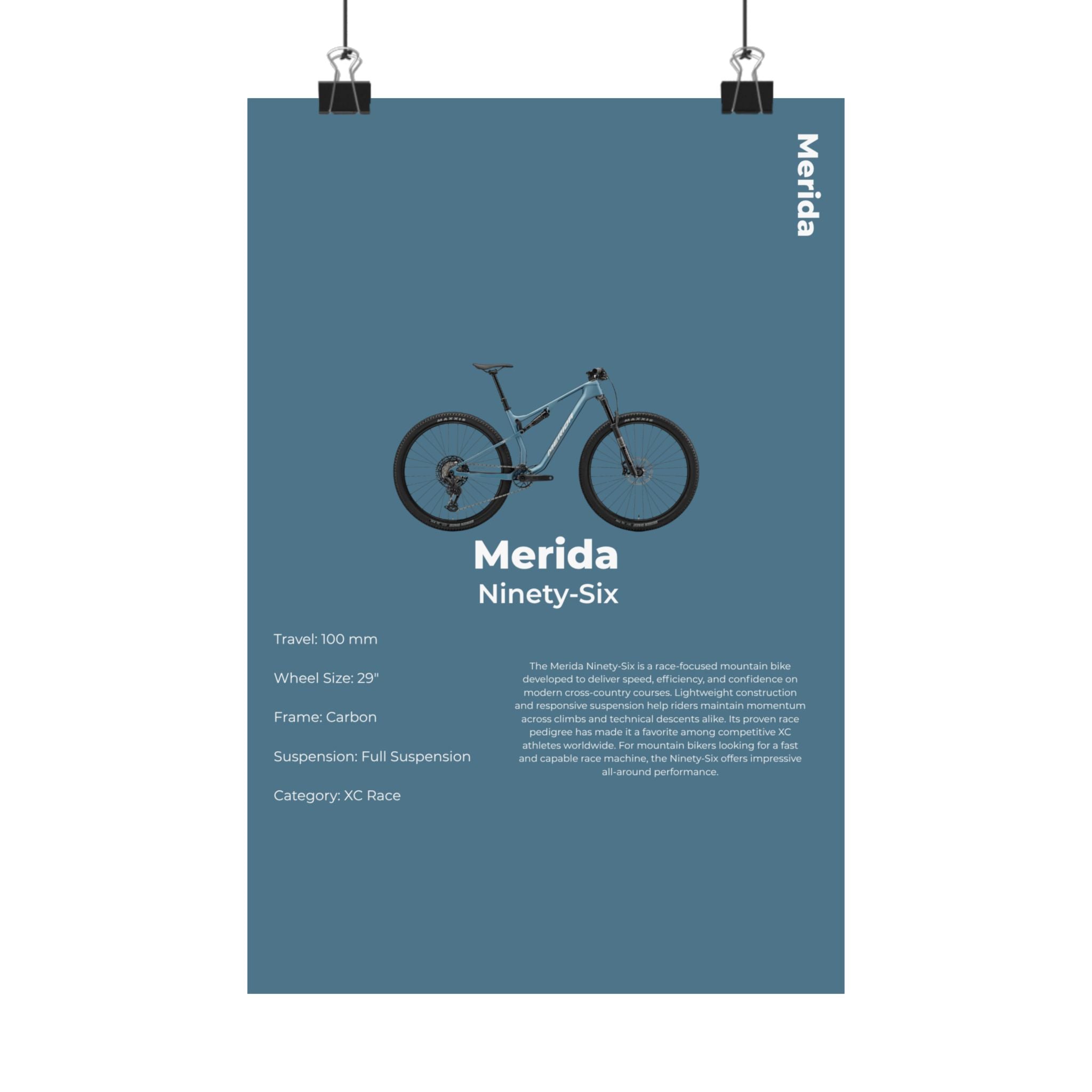 Merida Ninety-Six Poster