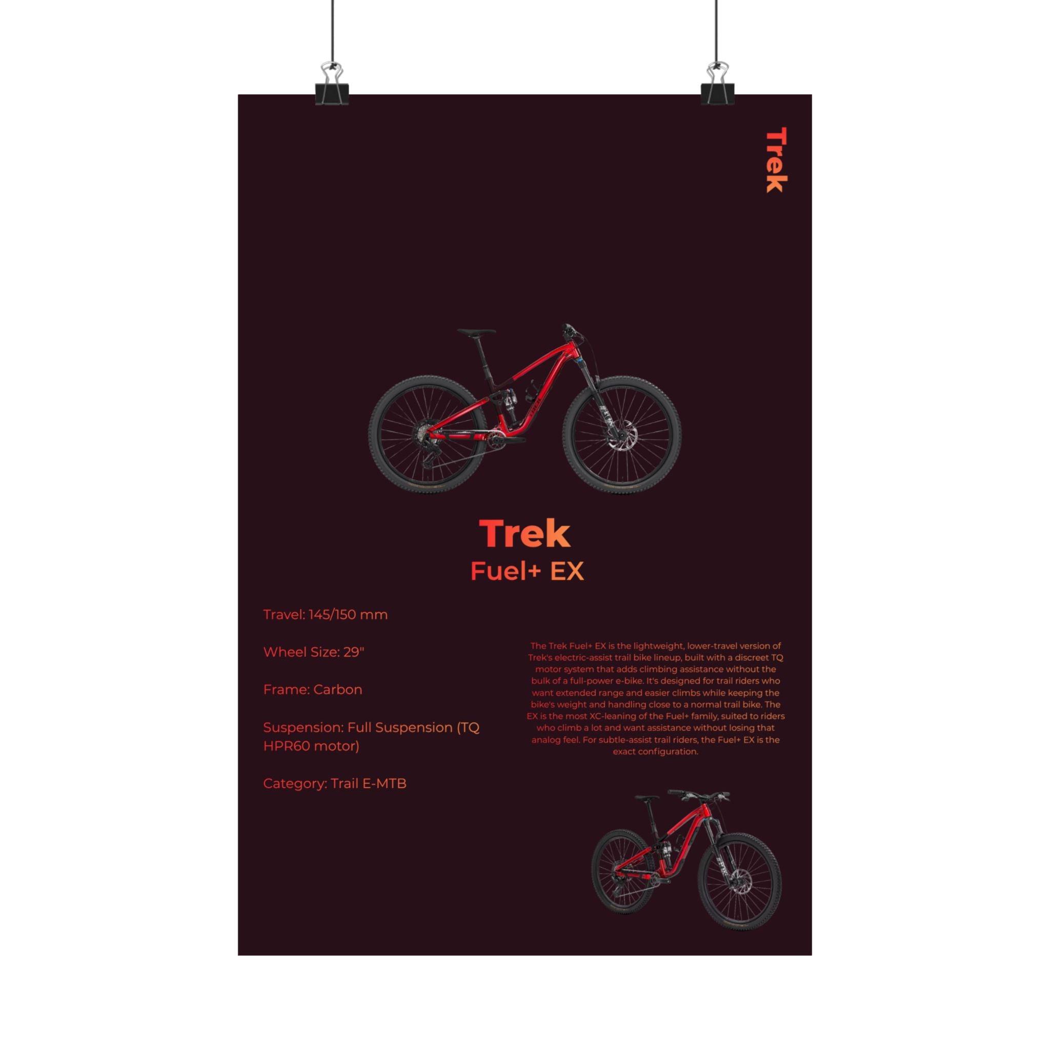 Trek Fuel EX Poster