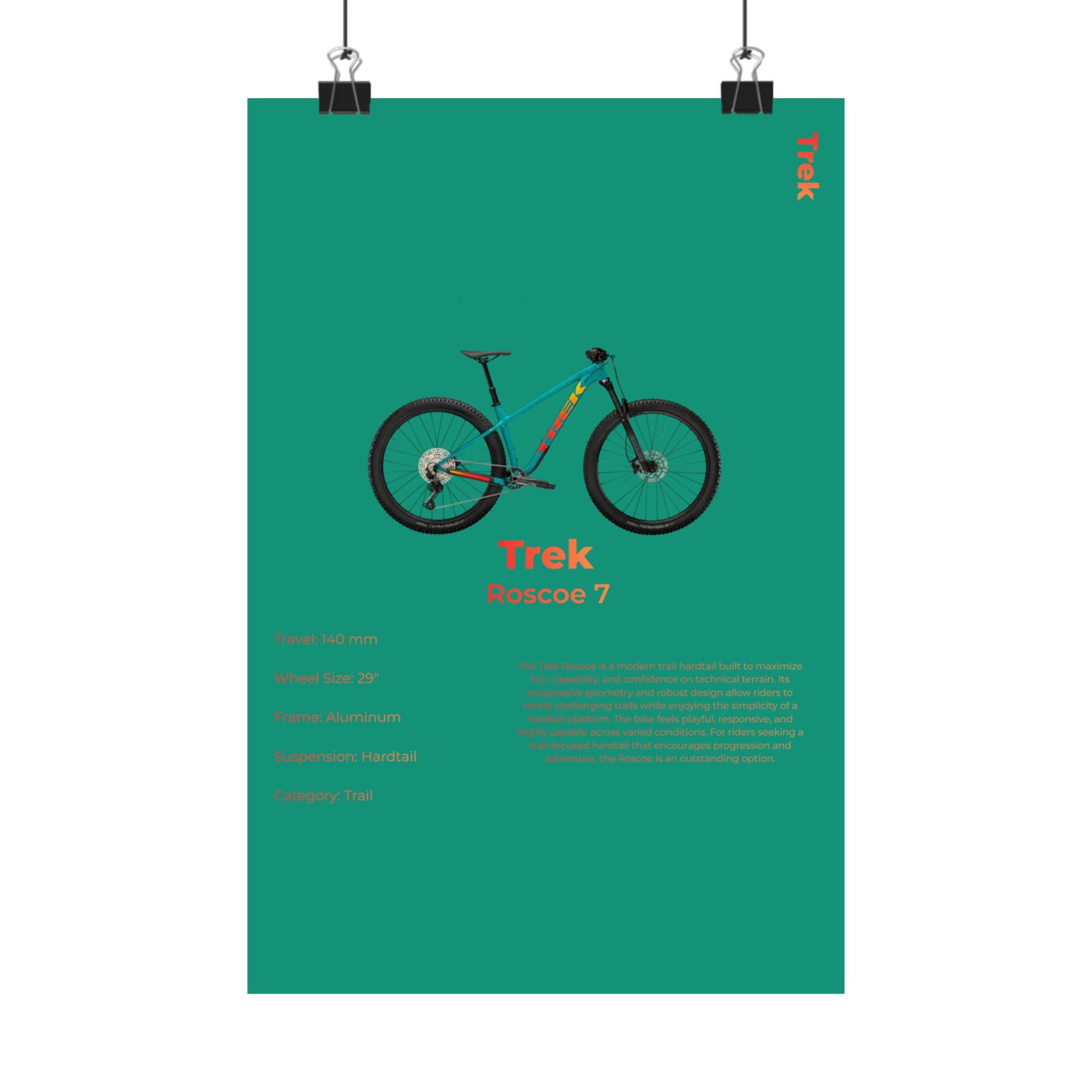 Trek Roscoe Poster