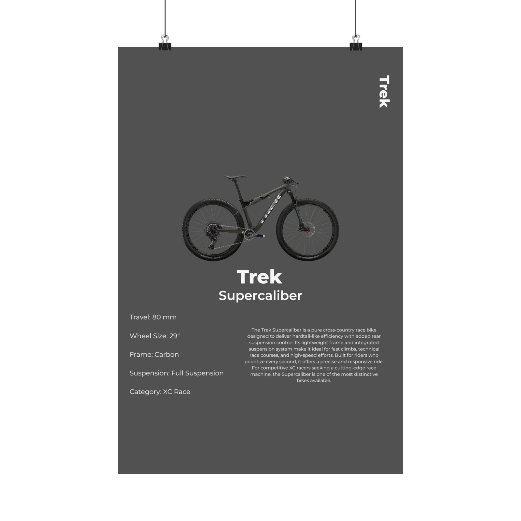 Trek Supercaliber Poster