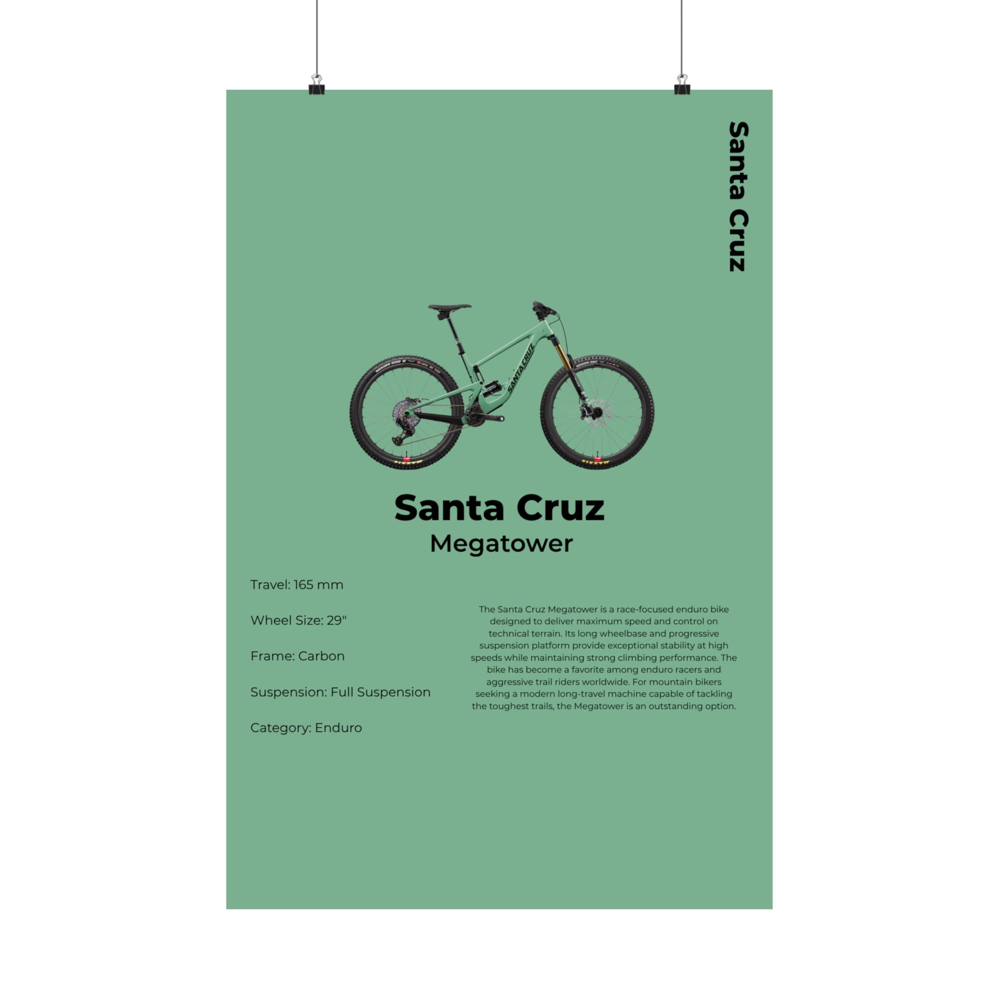 Santa Cruz Megatower Poster