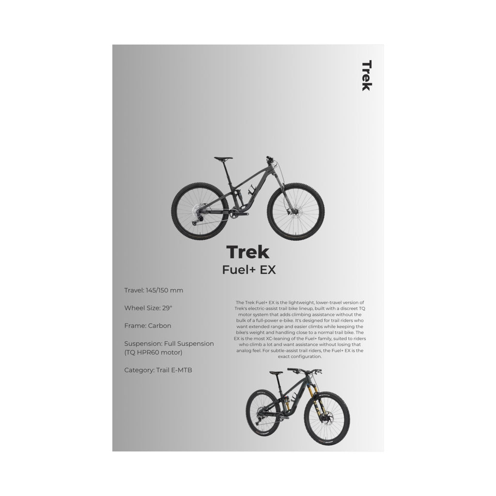 Trek Fuel EX Poster
