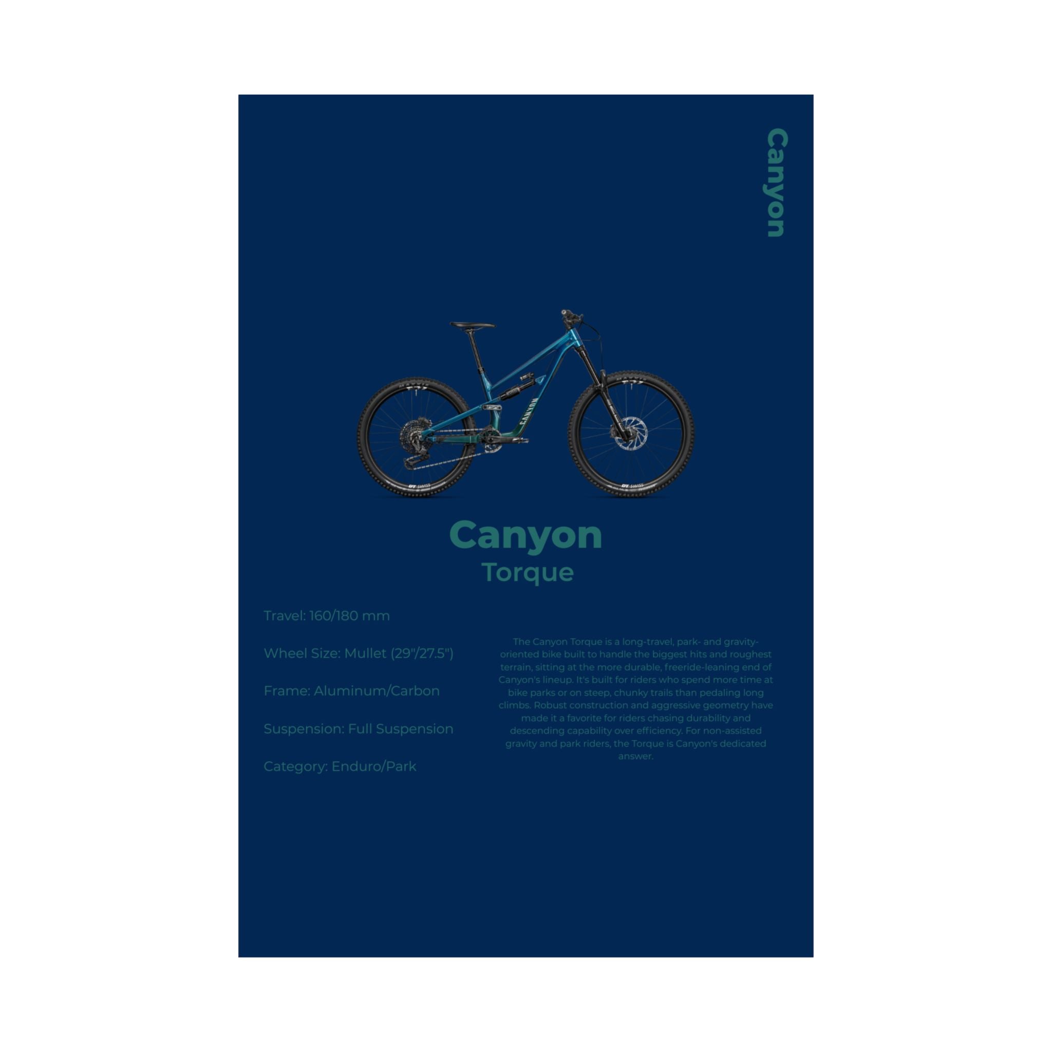 Canyon Torque Poster