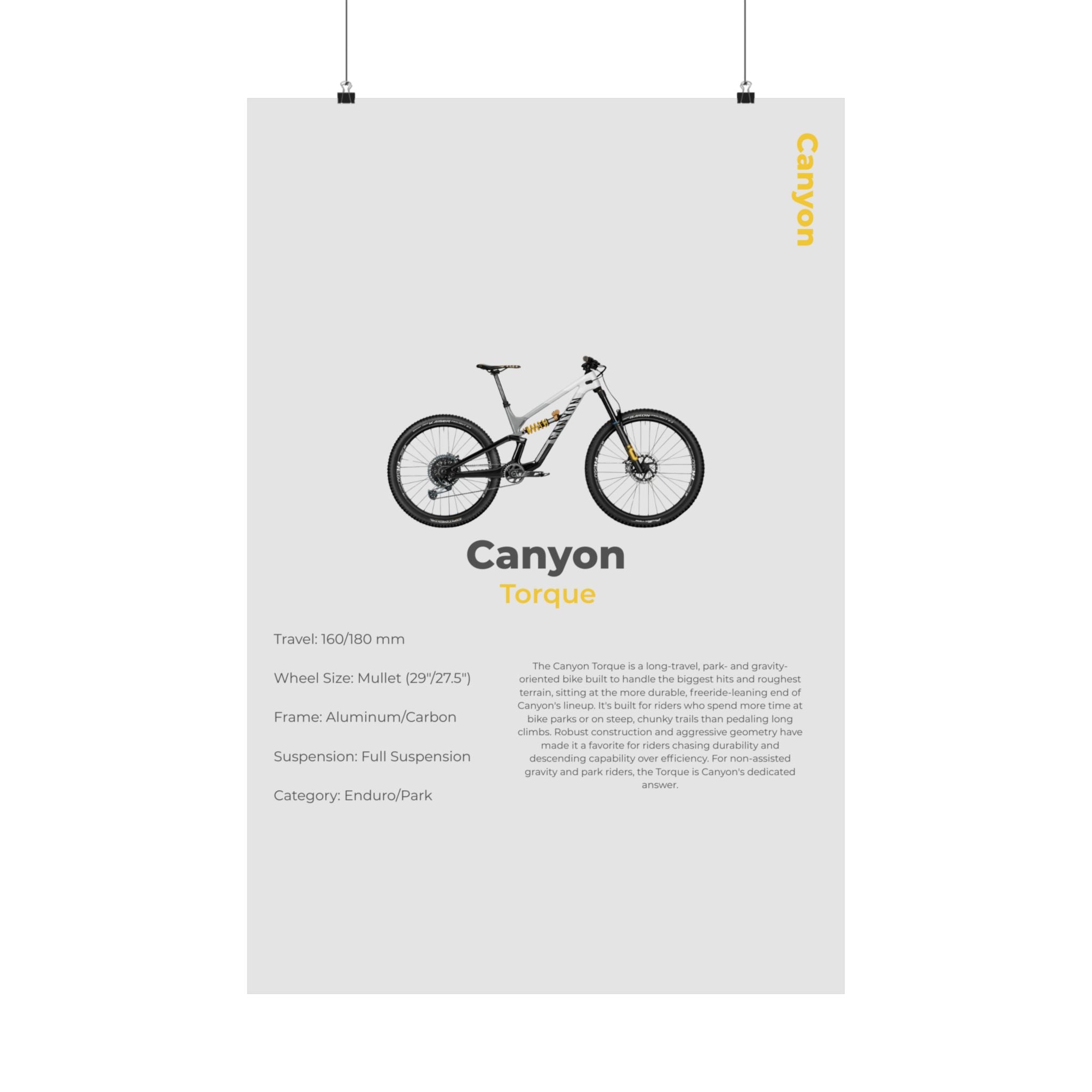 Canyon Torque Poster