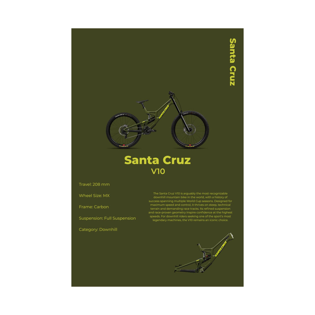 Santa Cruz V10 Poster