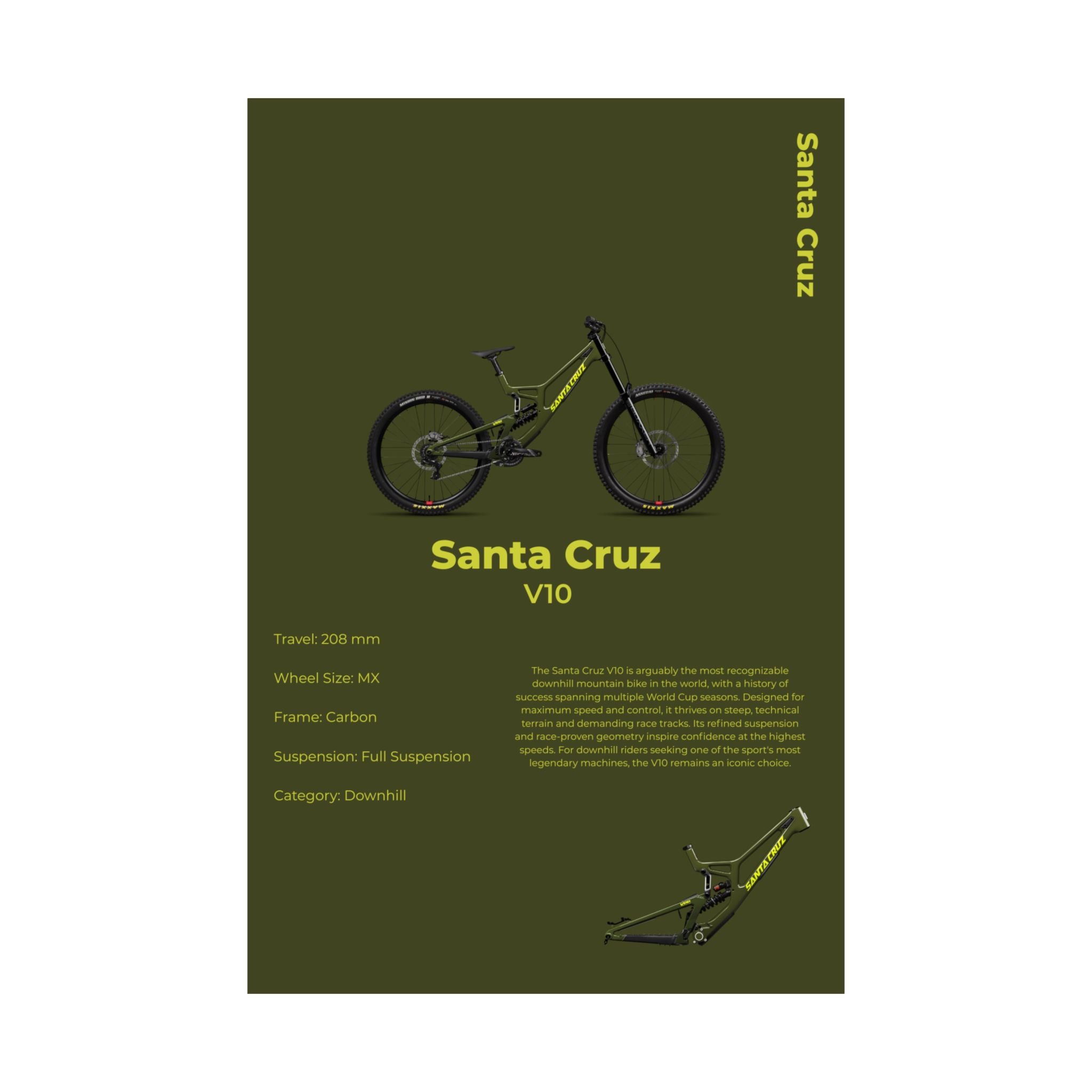 Santa Cruz V10 Poster