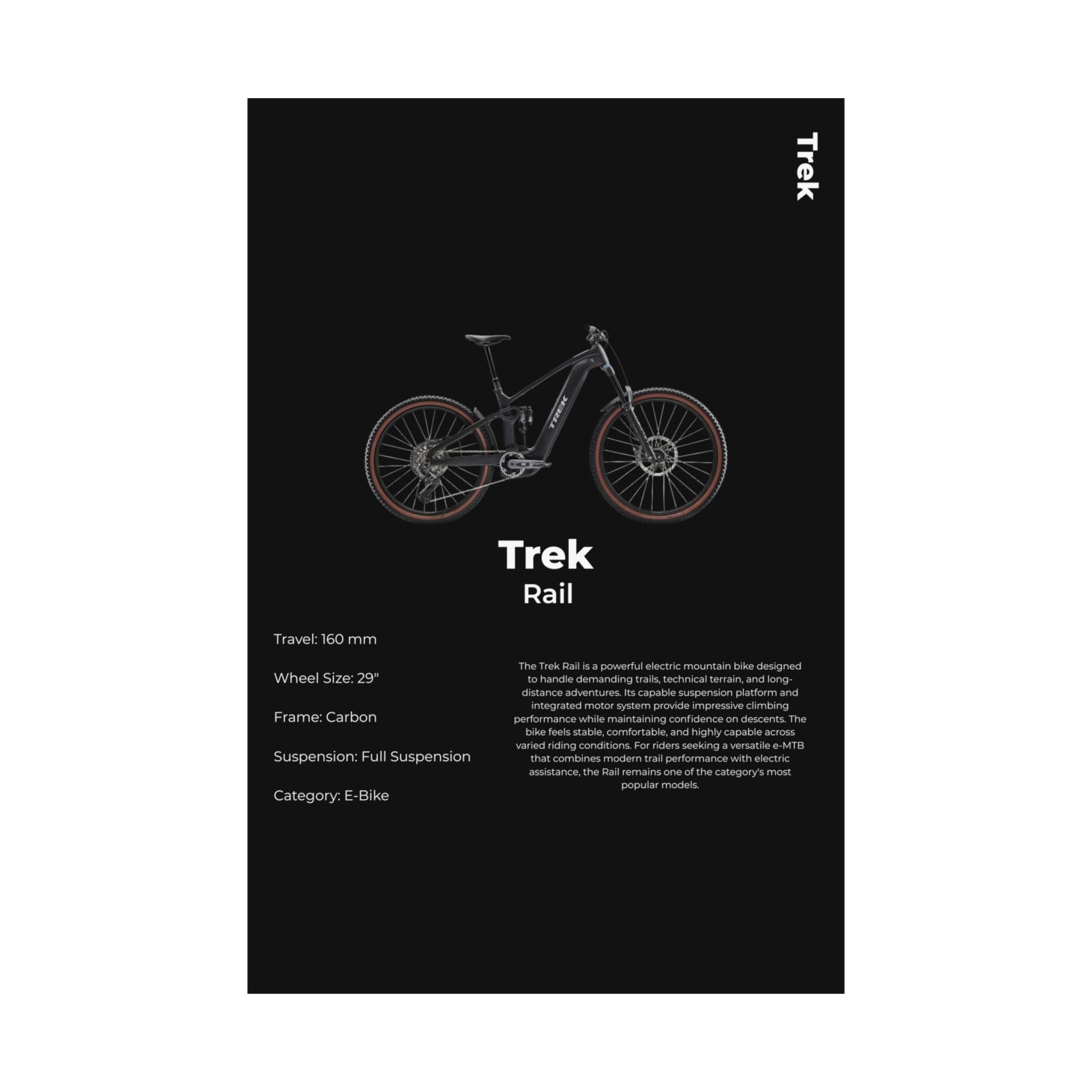 Trek Rail Poster