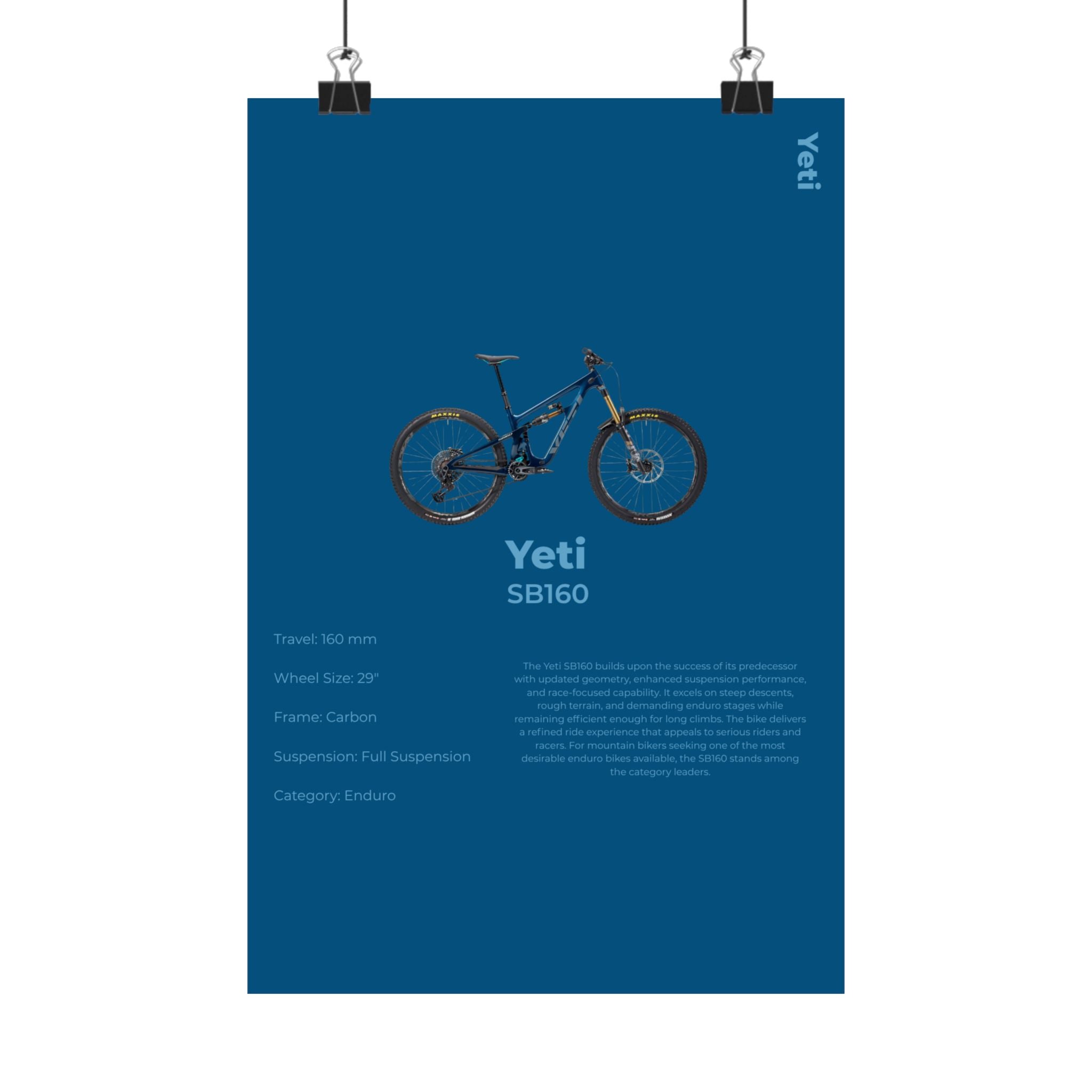 Yeti SB160 Poster
