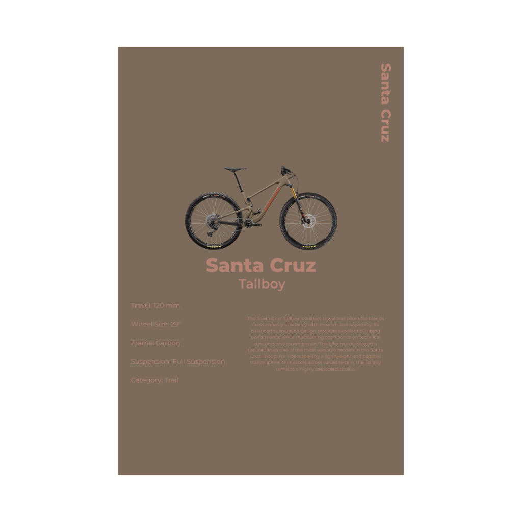 Santa Cruz Tallboy Poster