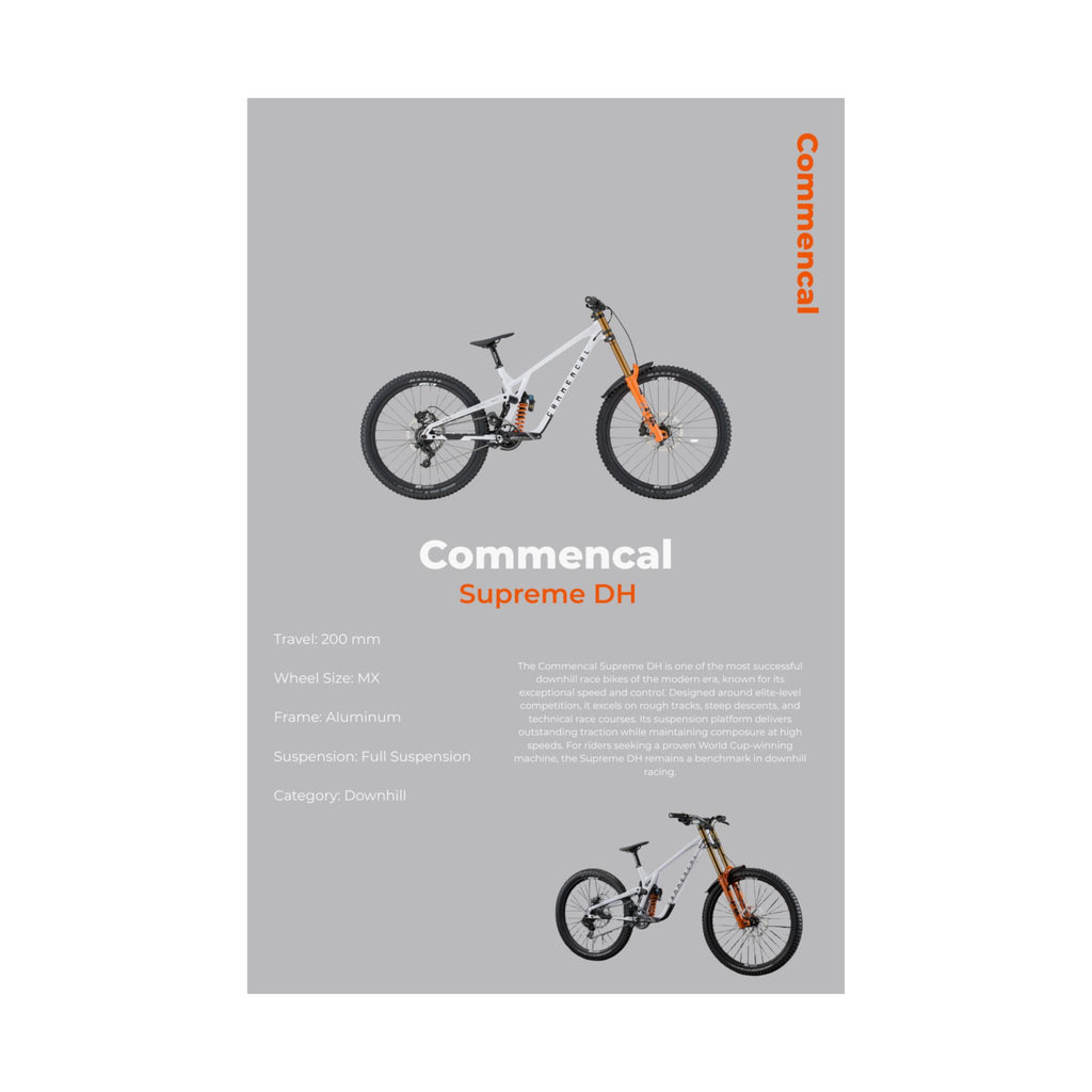 Commencal Supreme DH Poster
