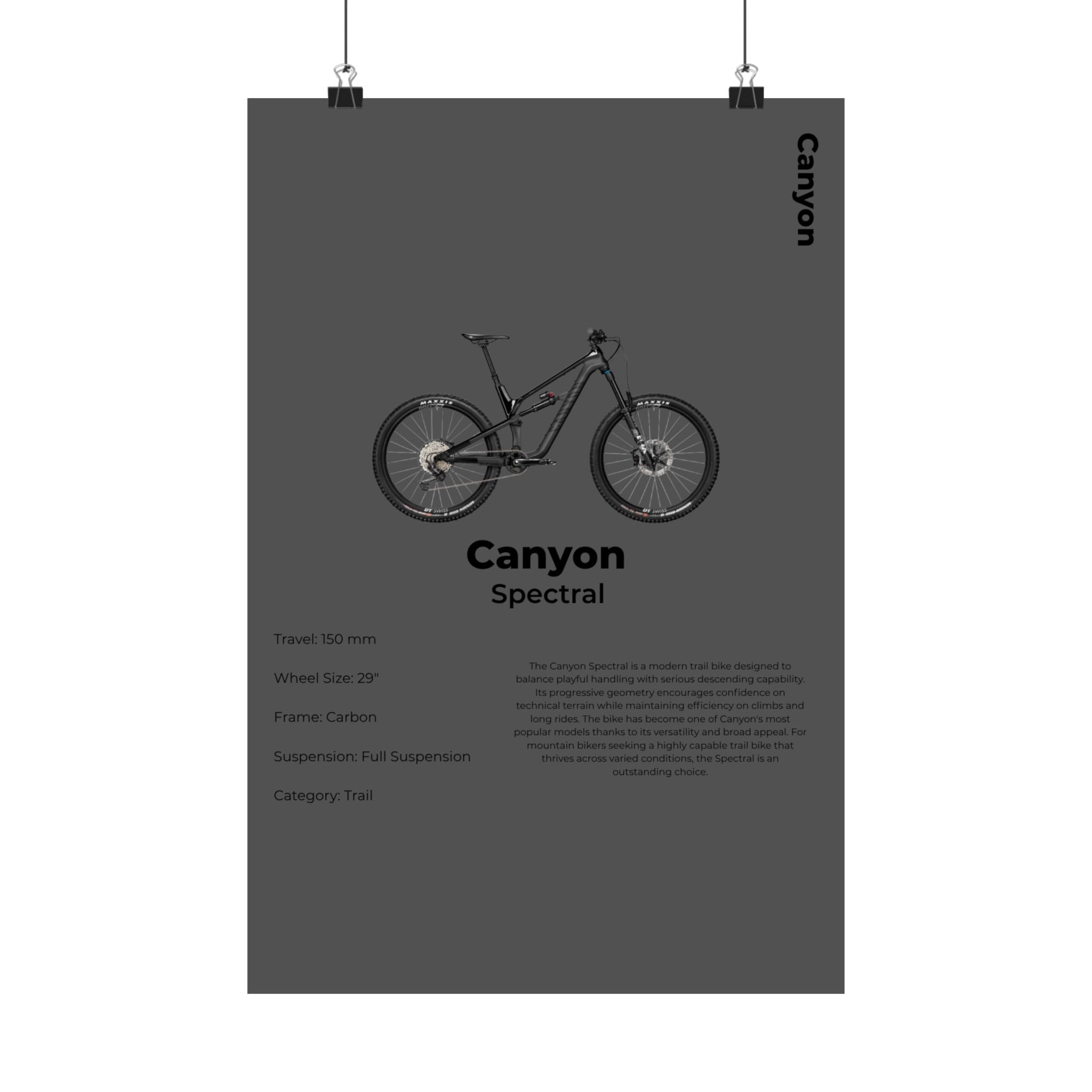 Canyon Spectral Poster