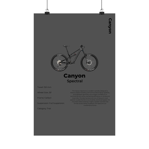 Canyon Spectral Poster