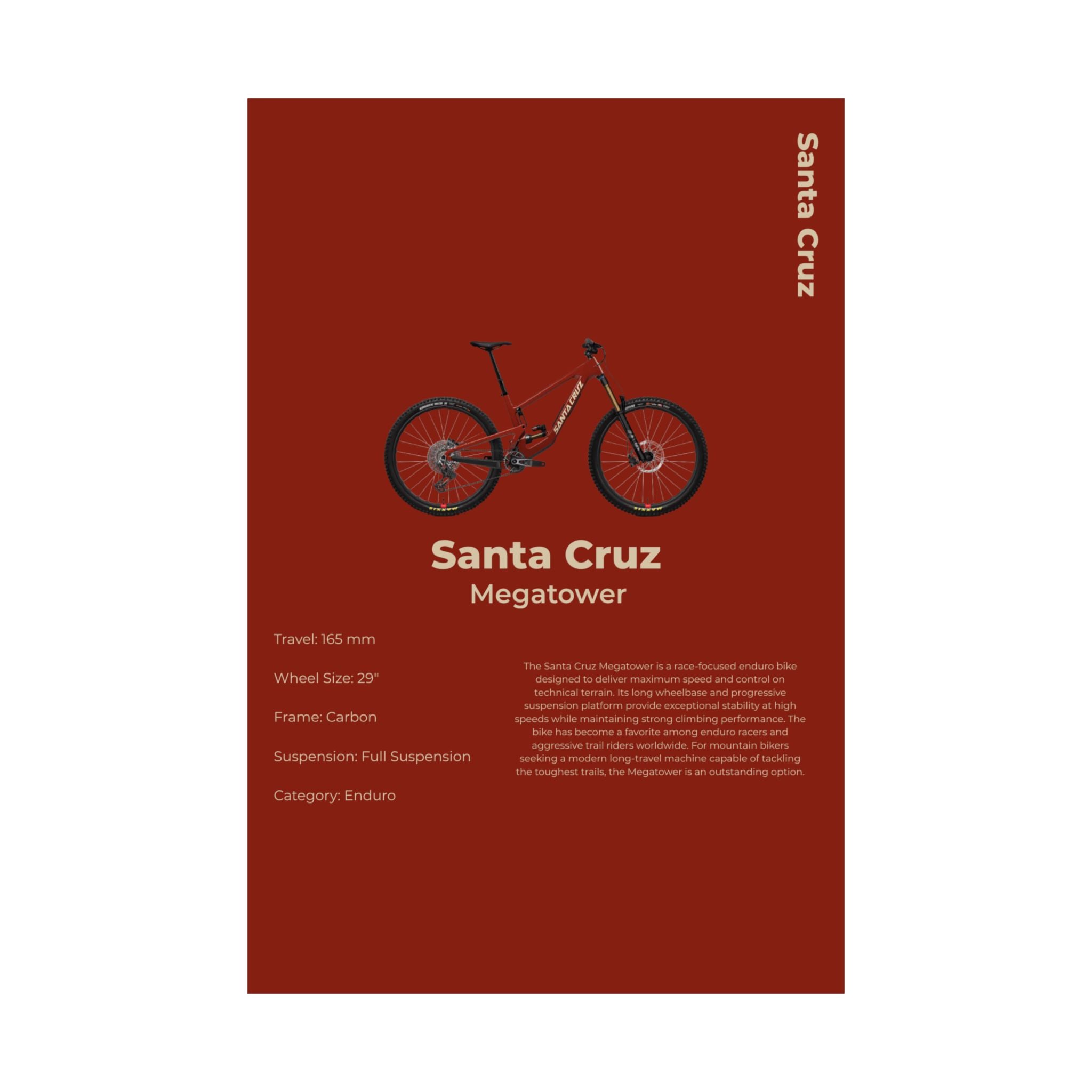 Santa Cruz Megatower Poster