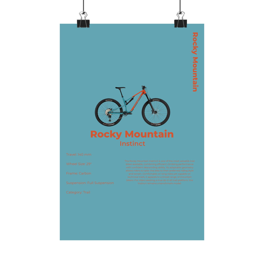 Rocky Mountain Instinct Poster