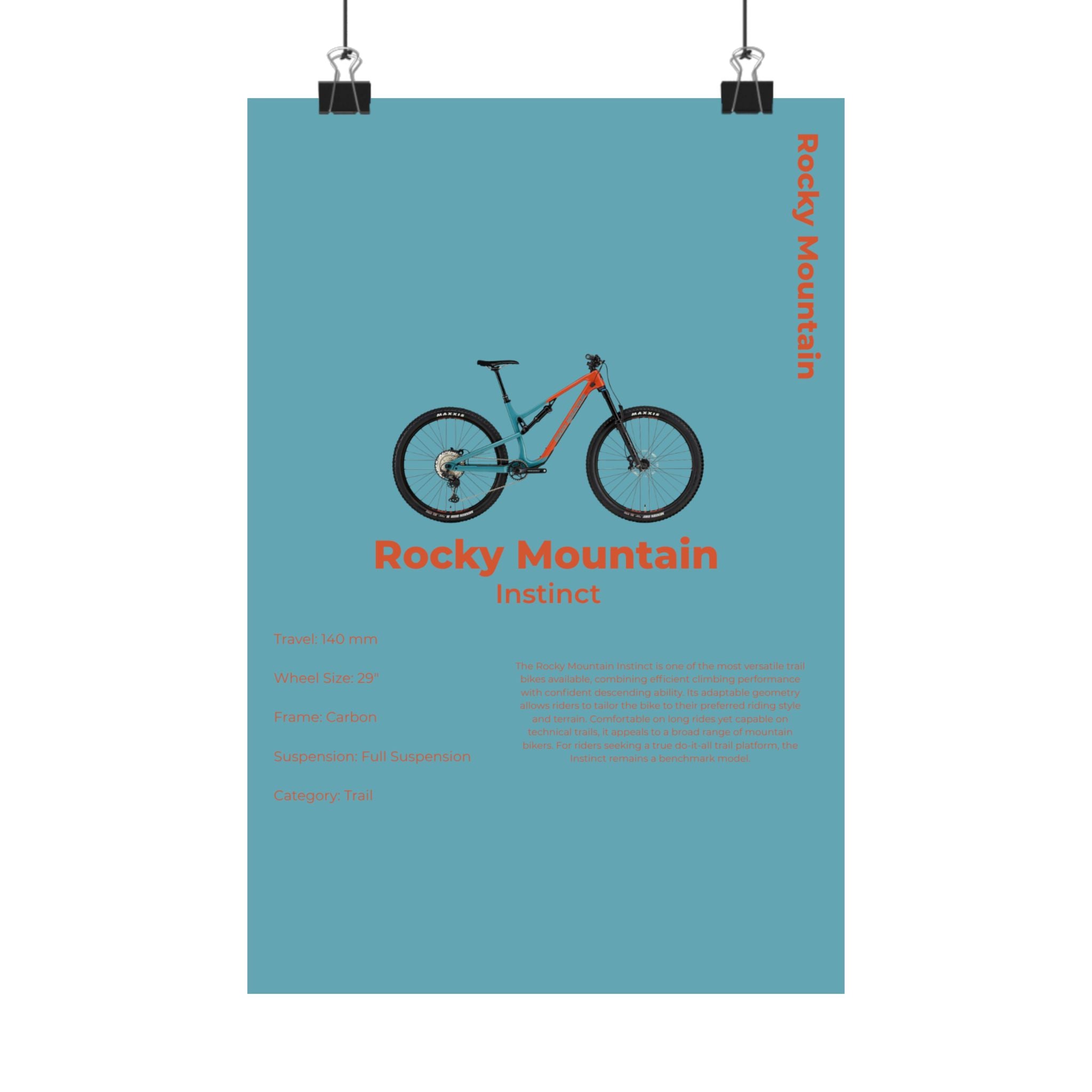 Rocky Mountain Instinct Poster