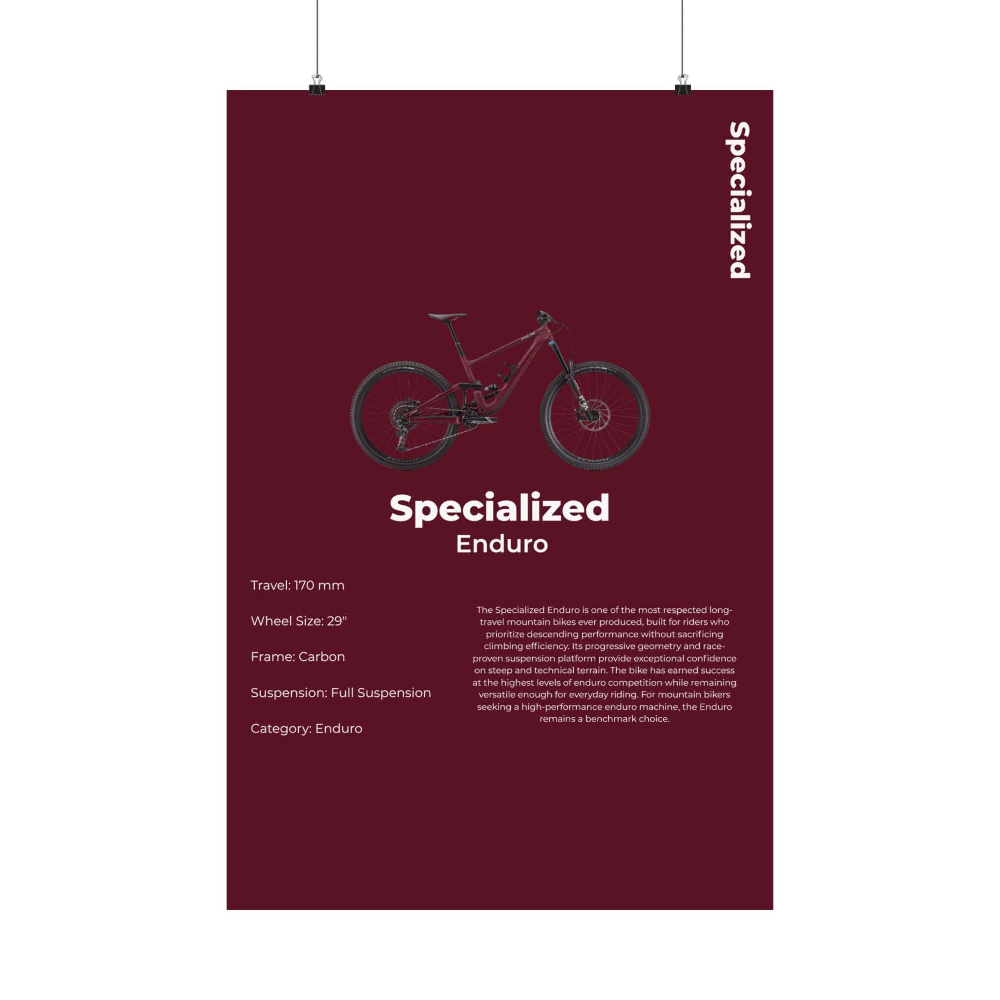 Specialized Enduro Poster