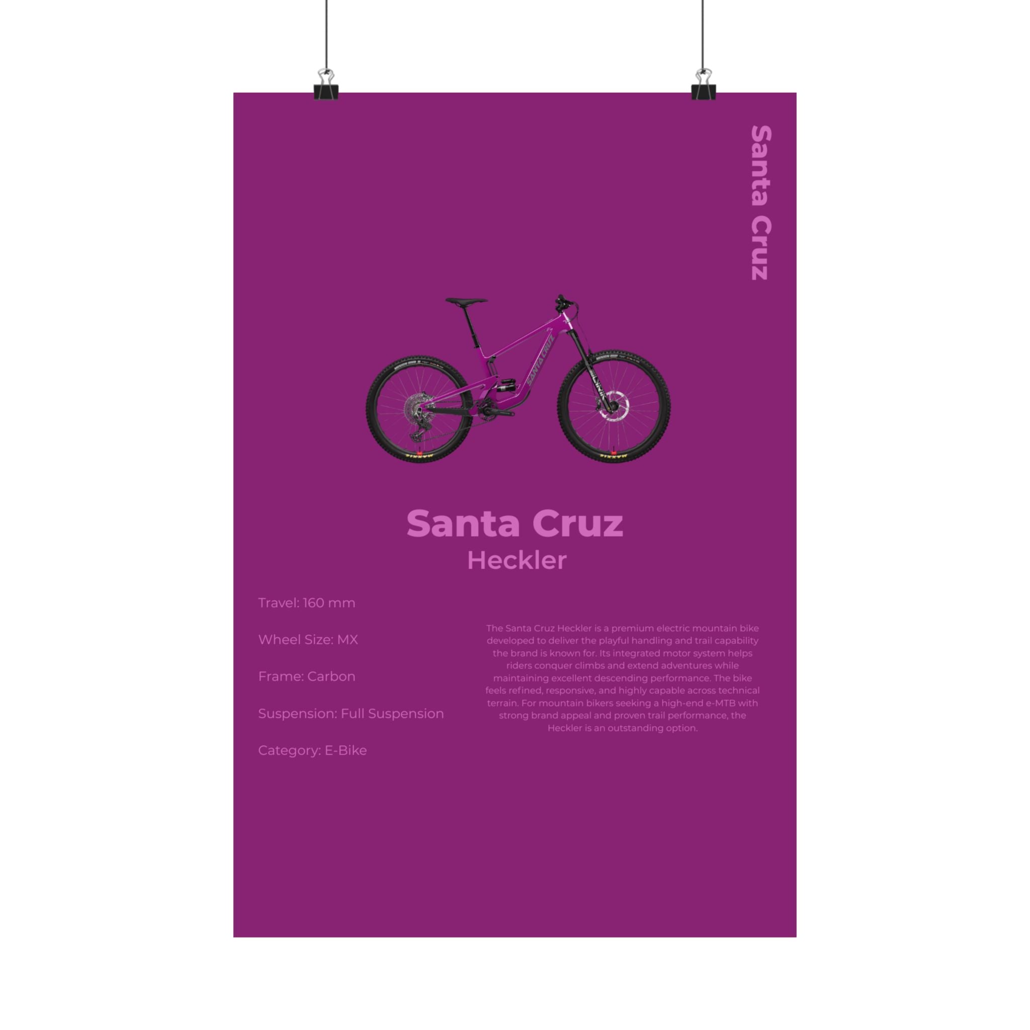 Santa Cruz Heckler Poster