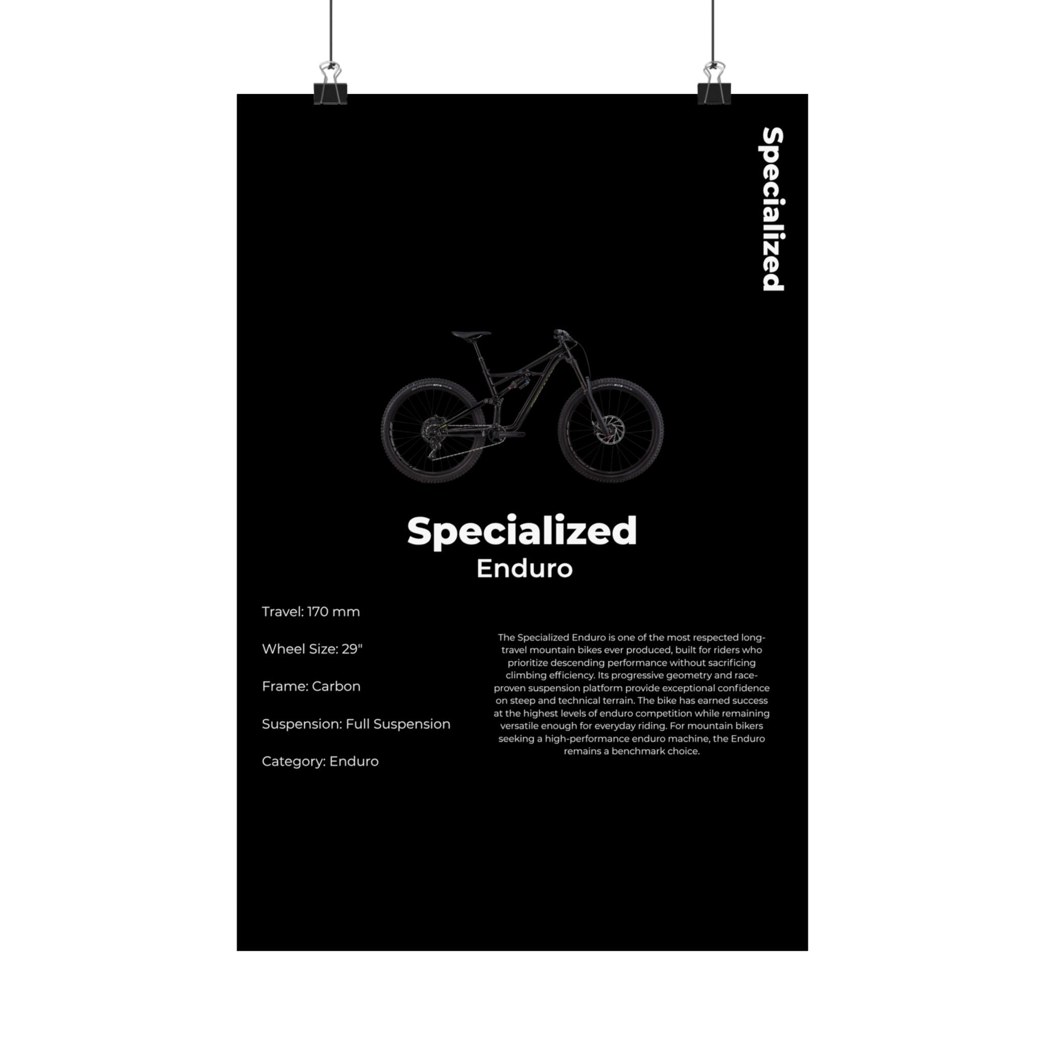 Specialized Enduro Poster