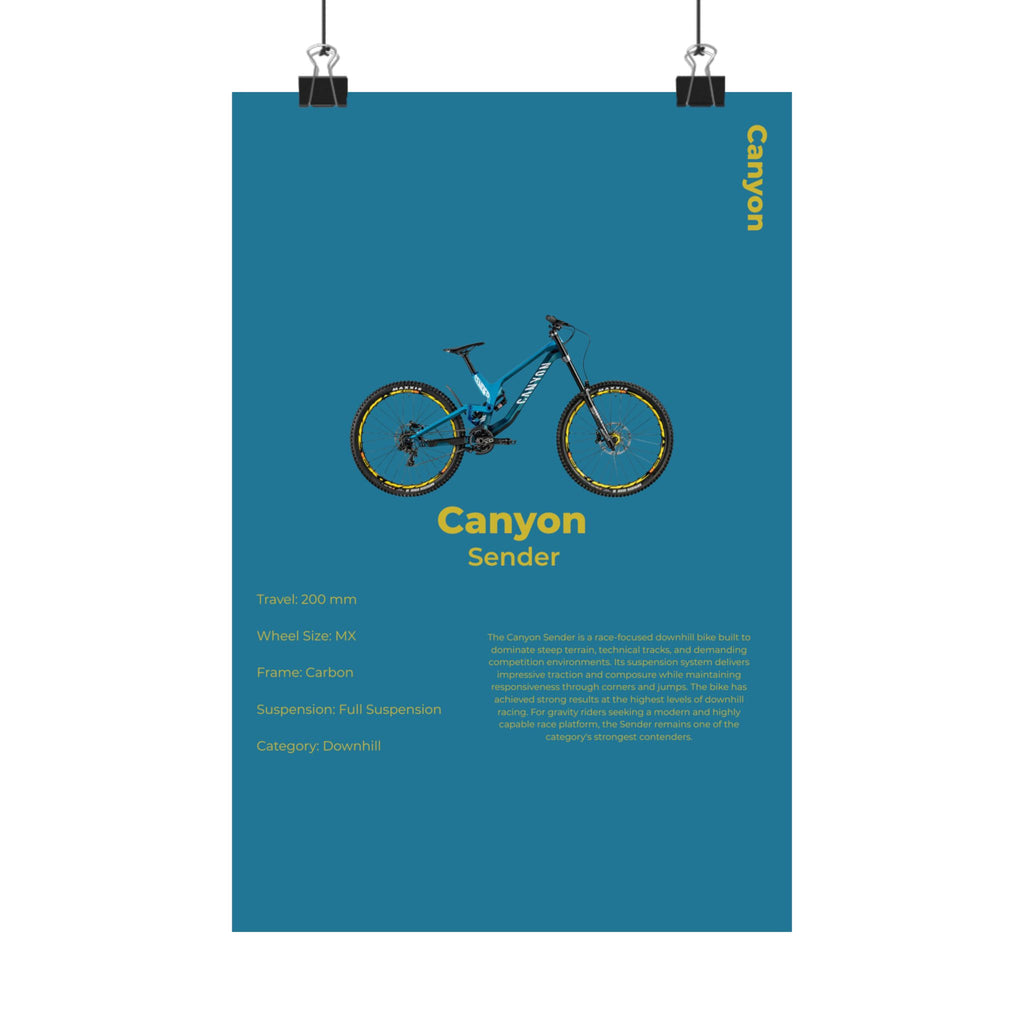 Canyon Sender Poster