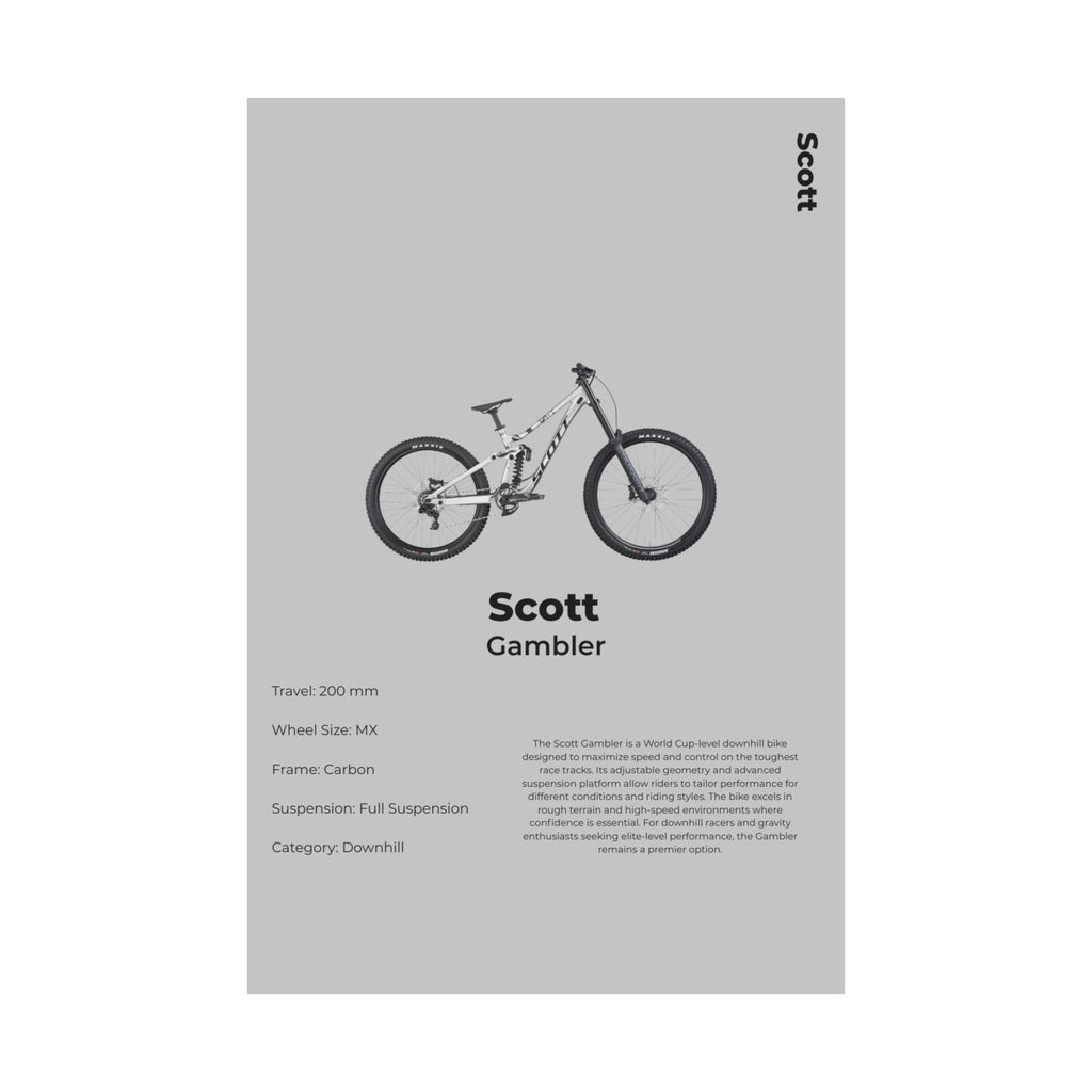 Scott Gambler Poster