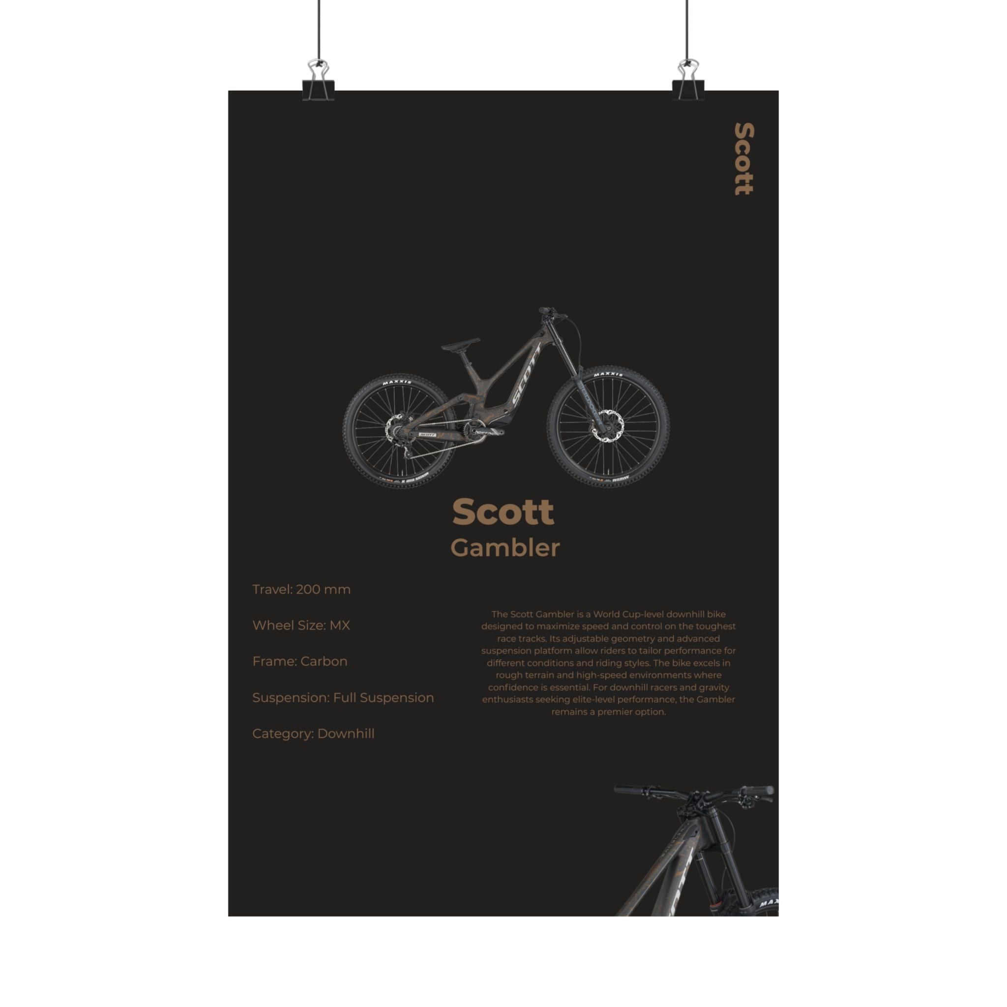 Scott Gambler Poster