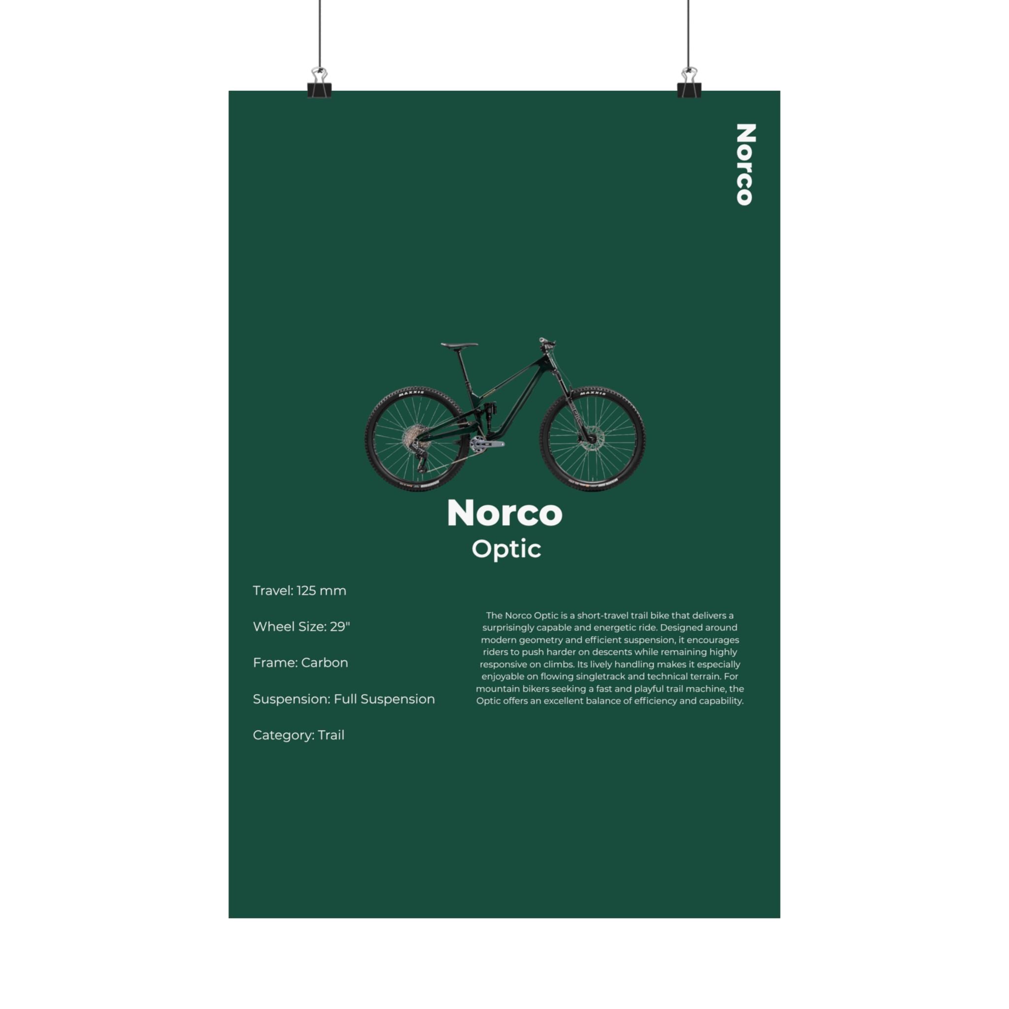 Norco Optic Poster