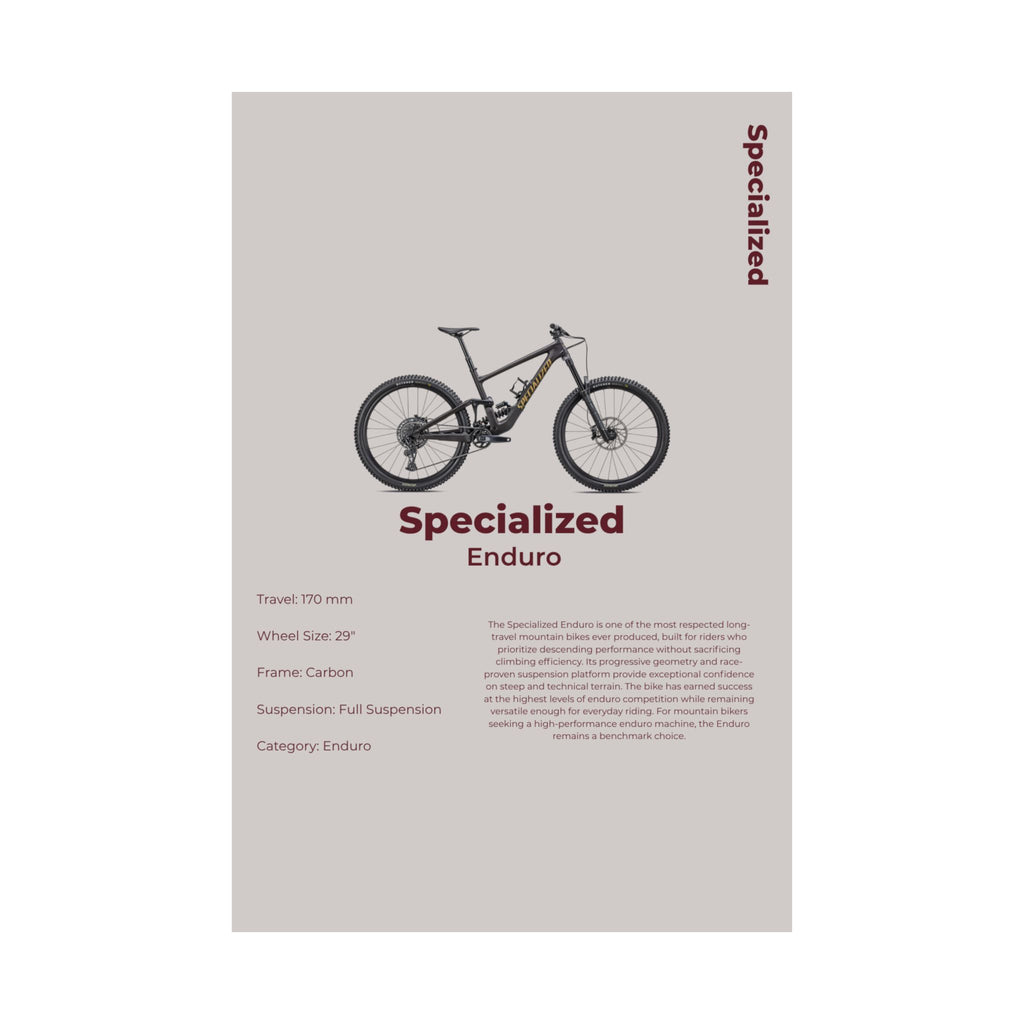 Specialized Enduro Poster