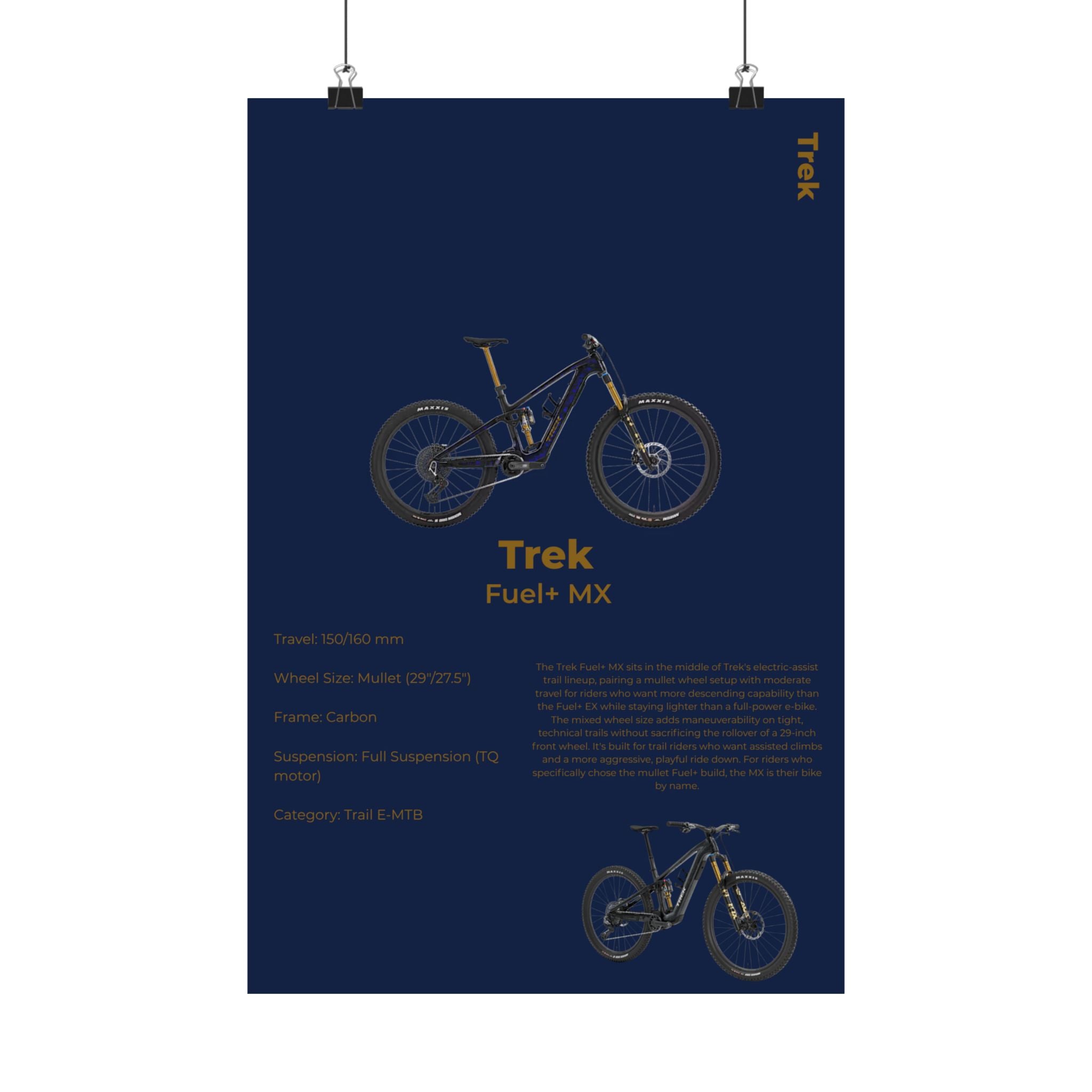 Trek Fuel EX Poster