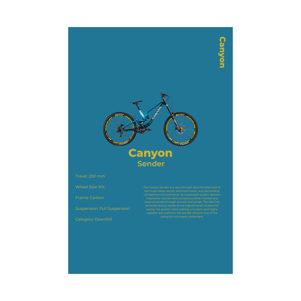 Canyon Sender Poster