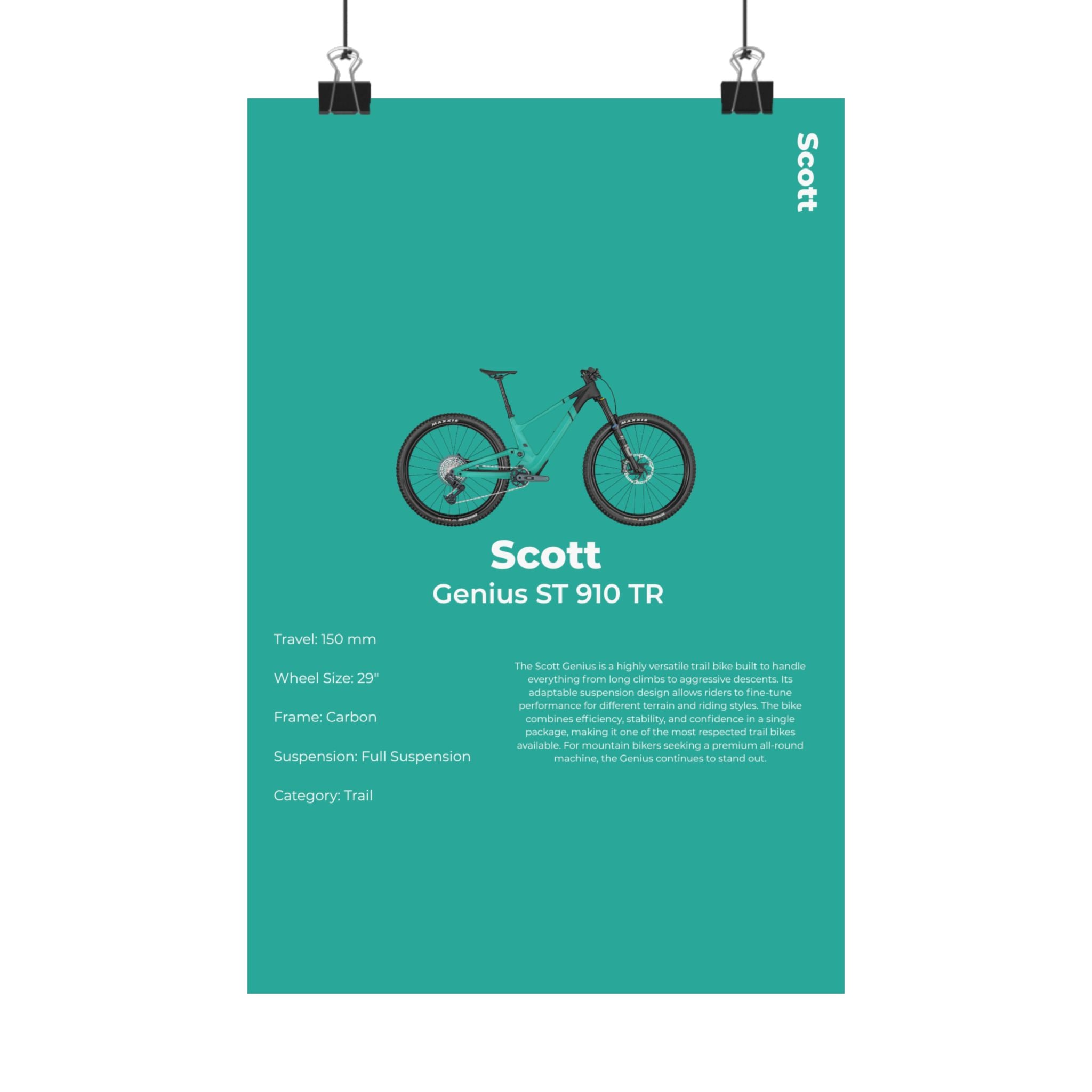 Scott Genius Poster