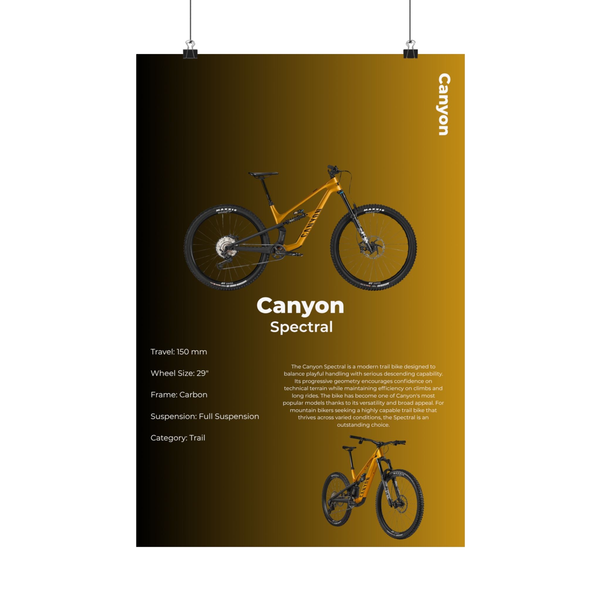 Canyon Spectral Poster