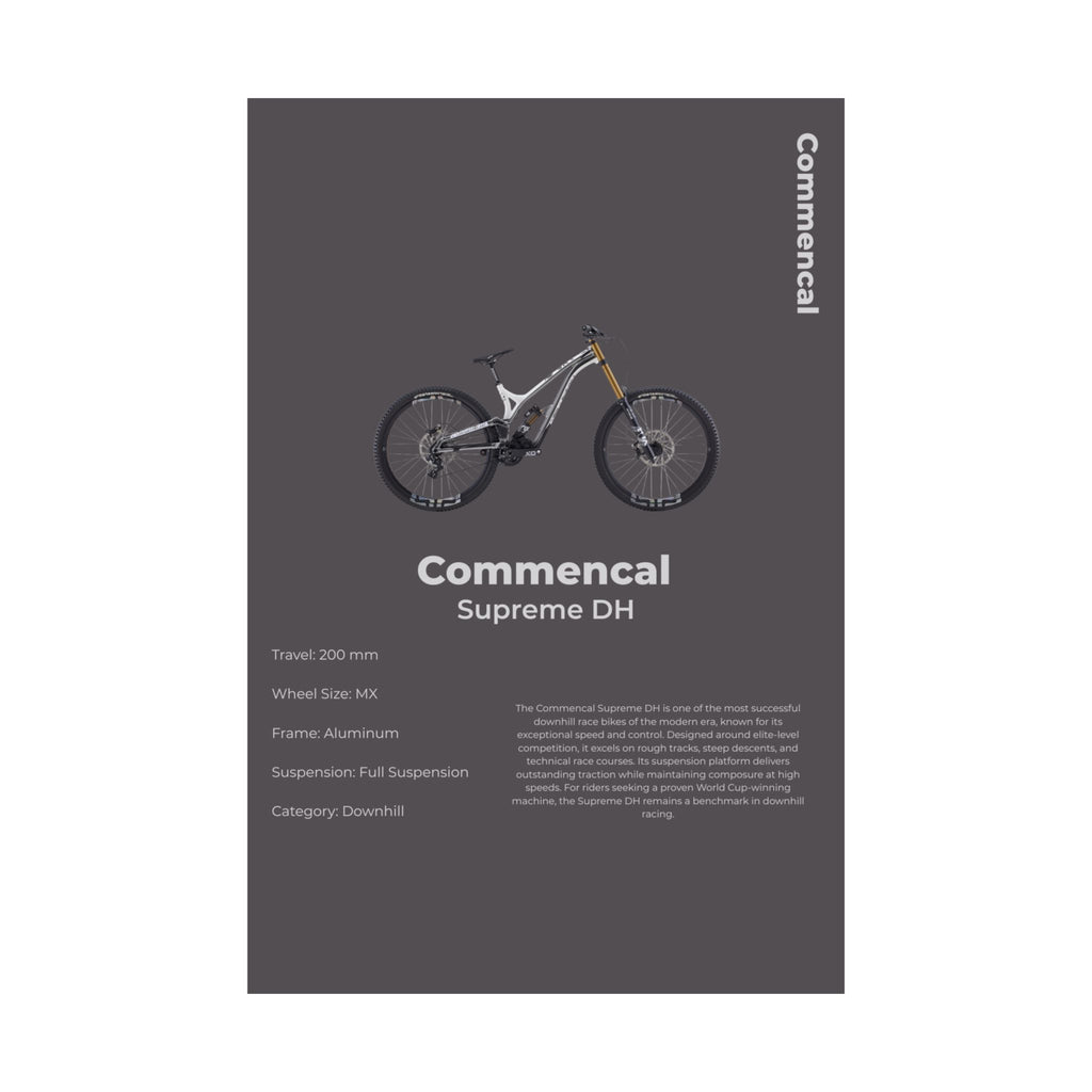 Commencal Supreme DH Poster