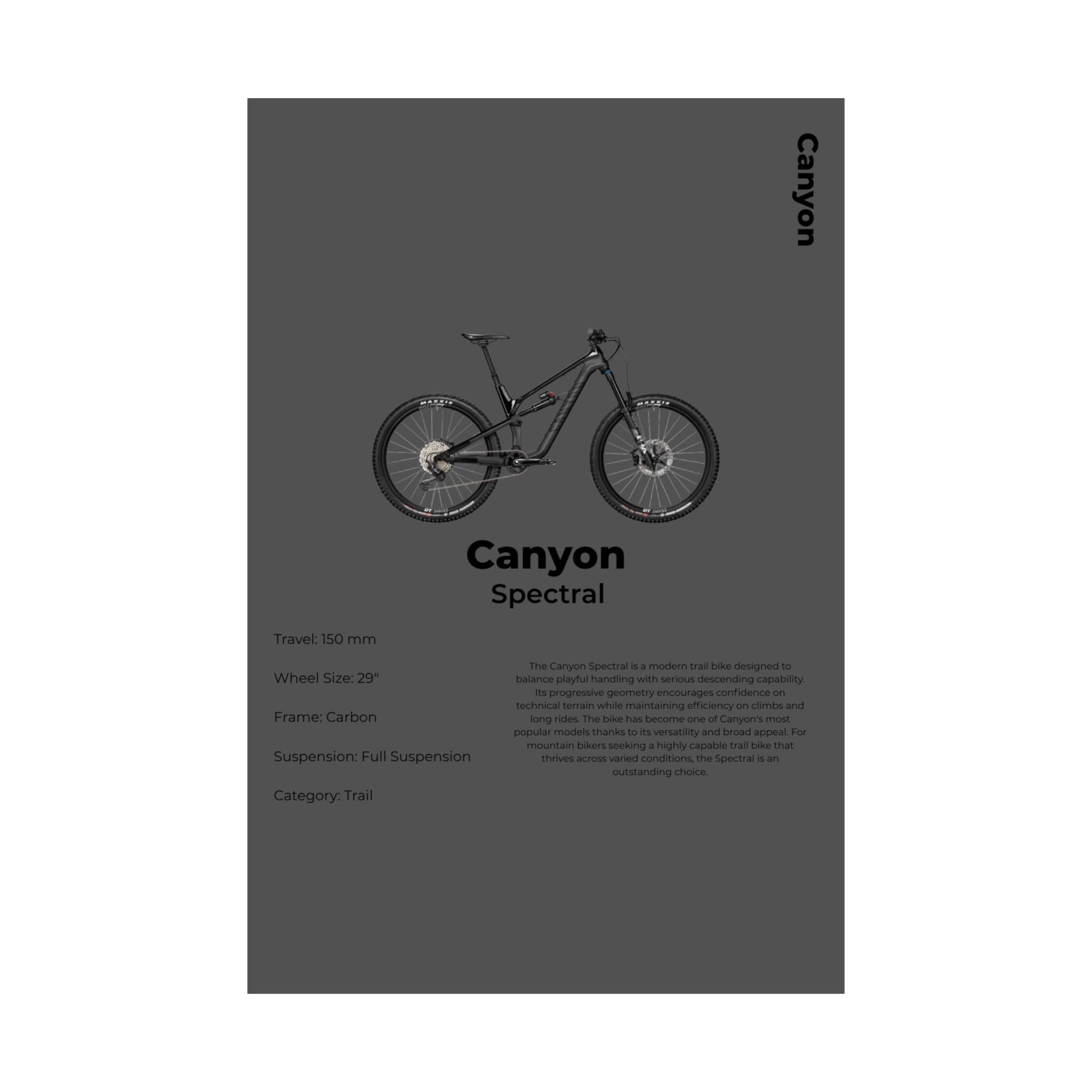 Canyon Spectral Poster