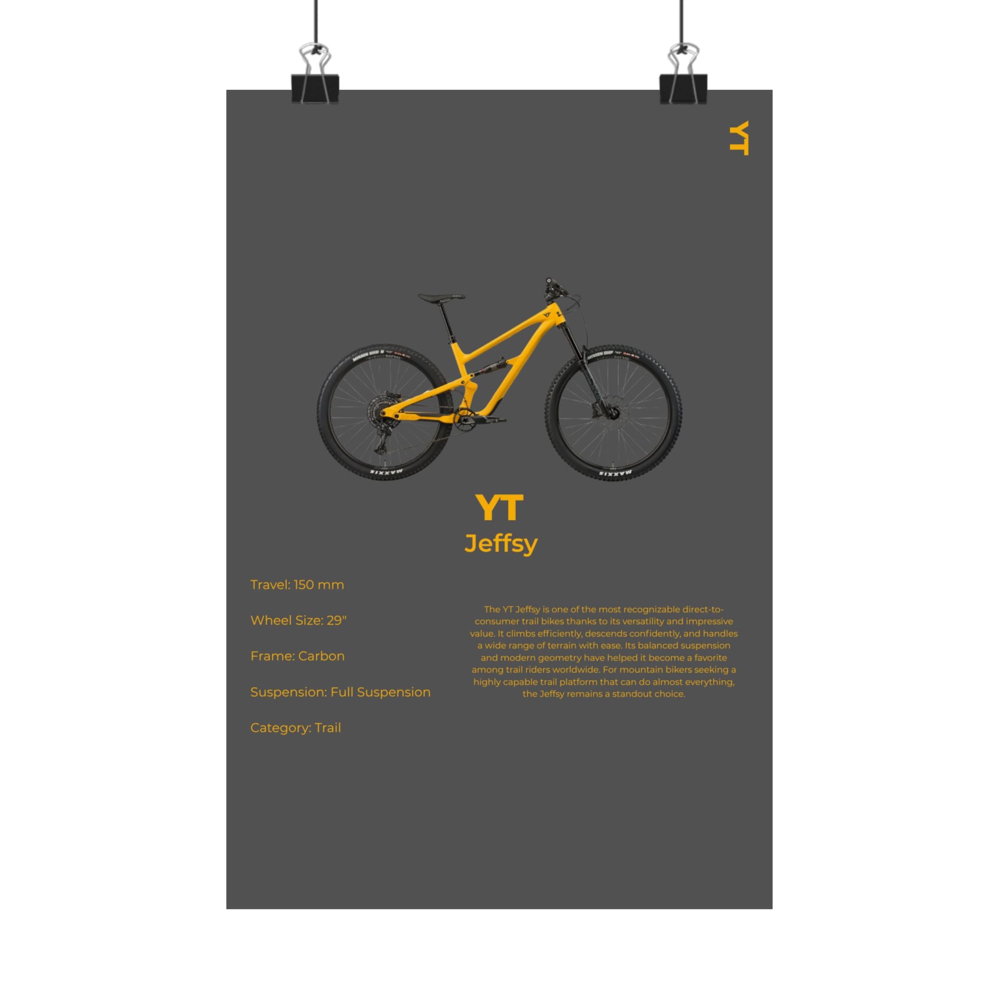 YT Jeffsy Poster