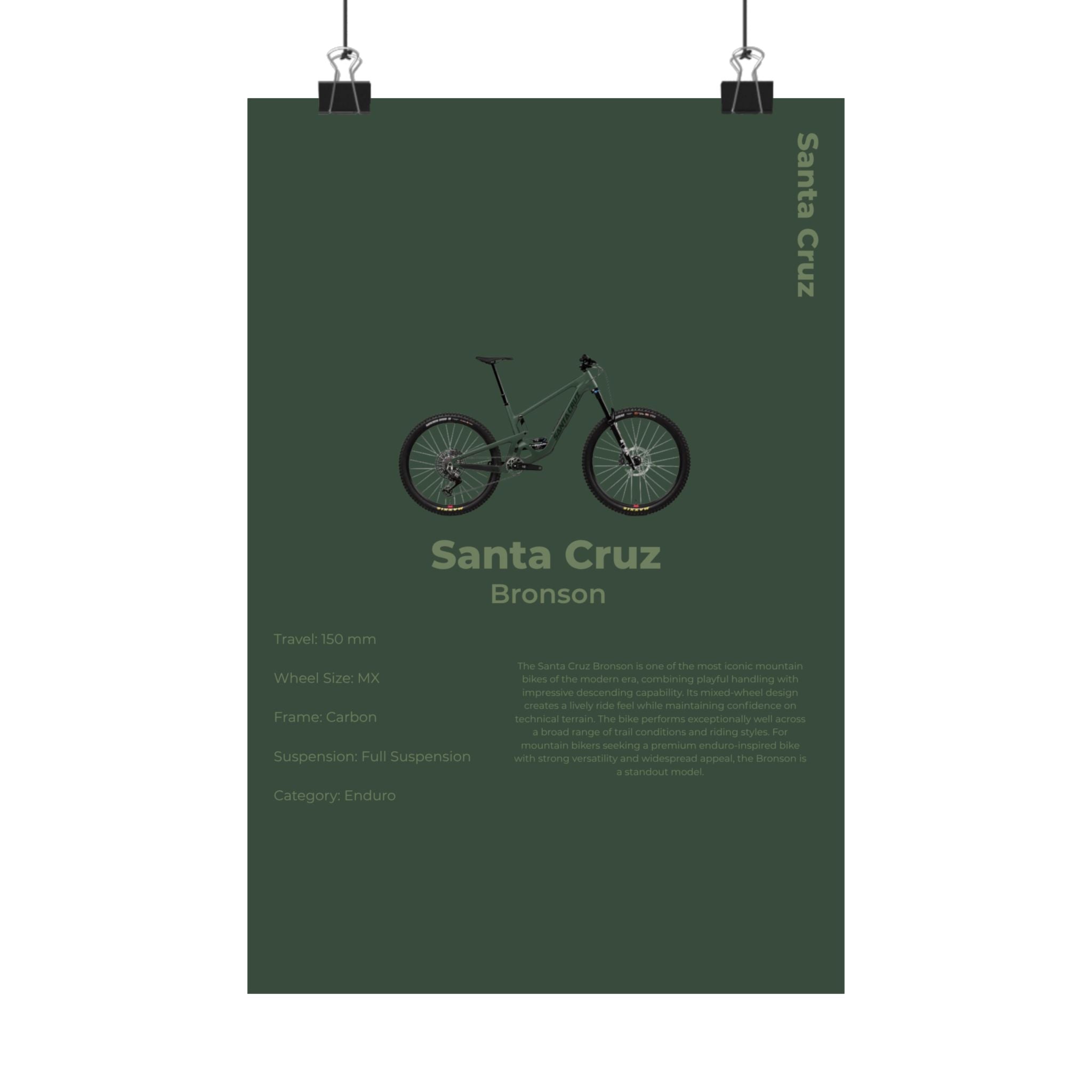 Santa Cruz Bronson Poster