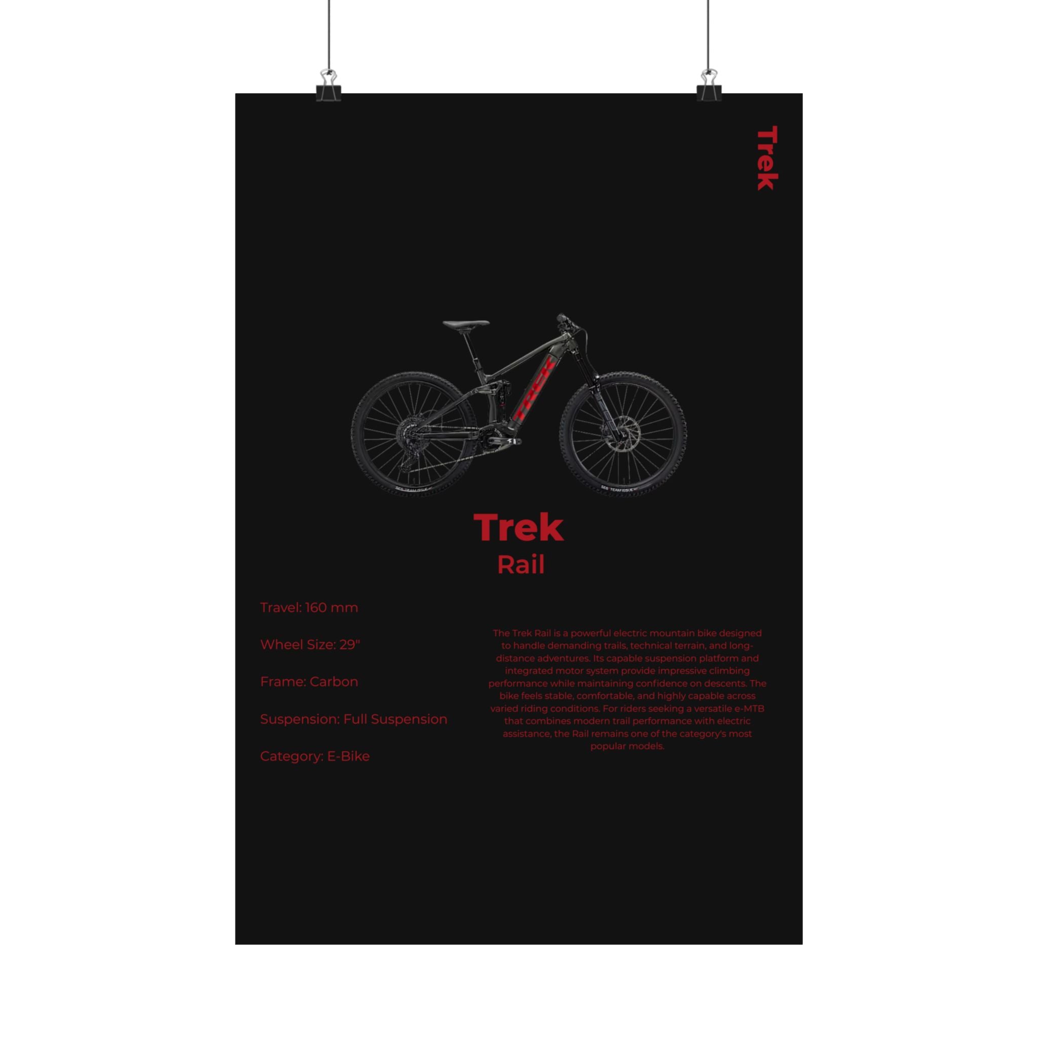 Trek Rail Poster