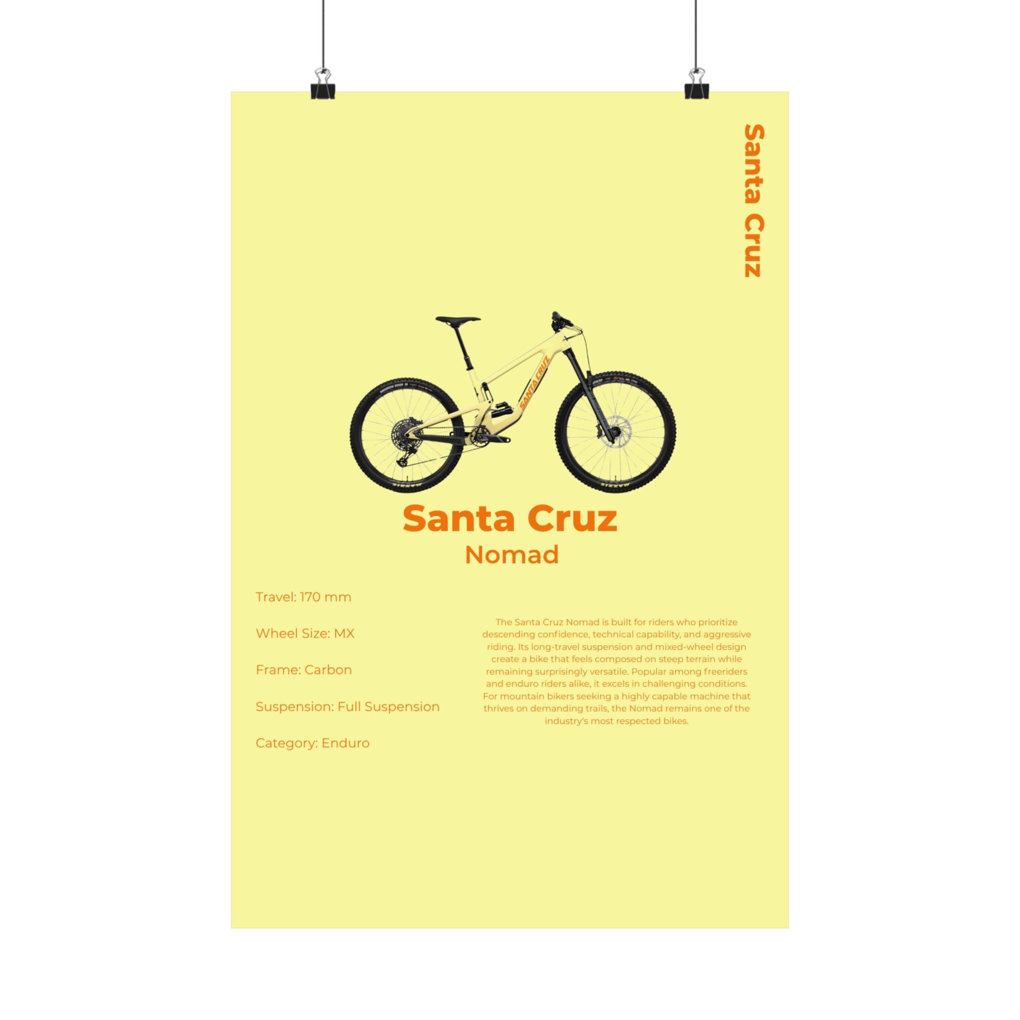 Santa Cruz Nomad Poster