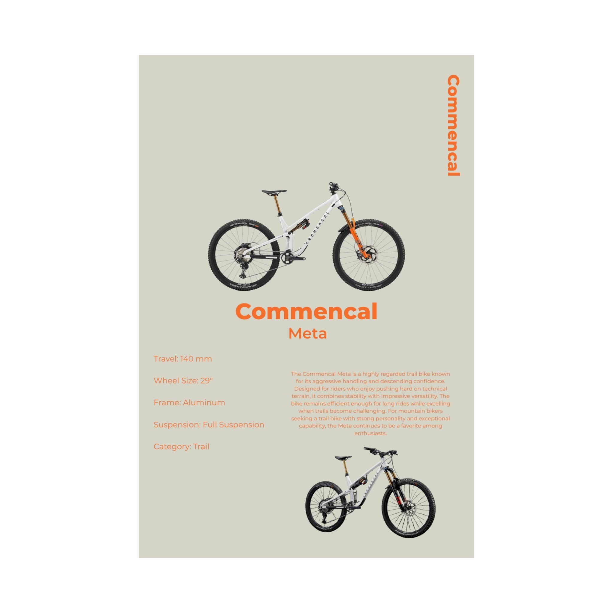 Commencal Meta Poster