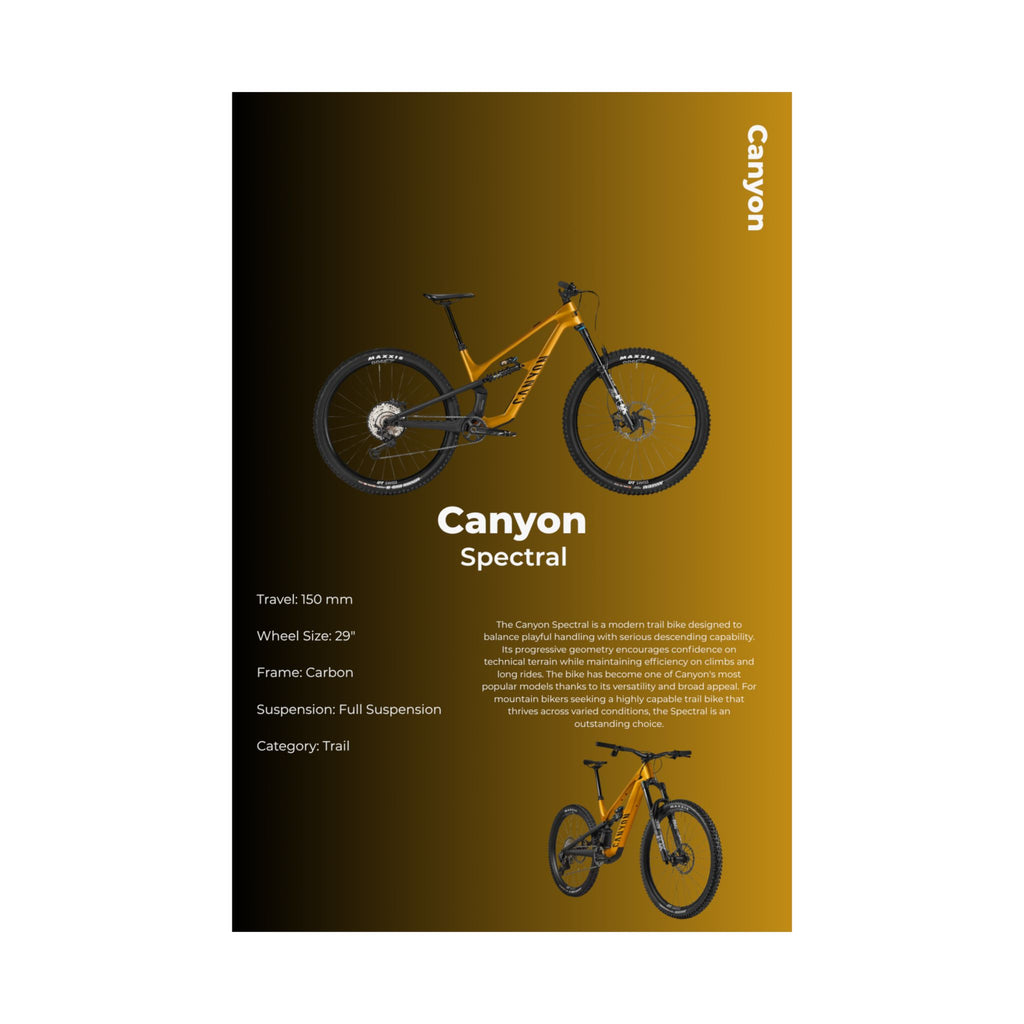 Canyon Spectral Poster