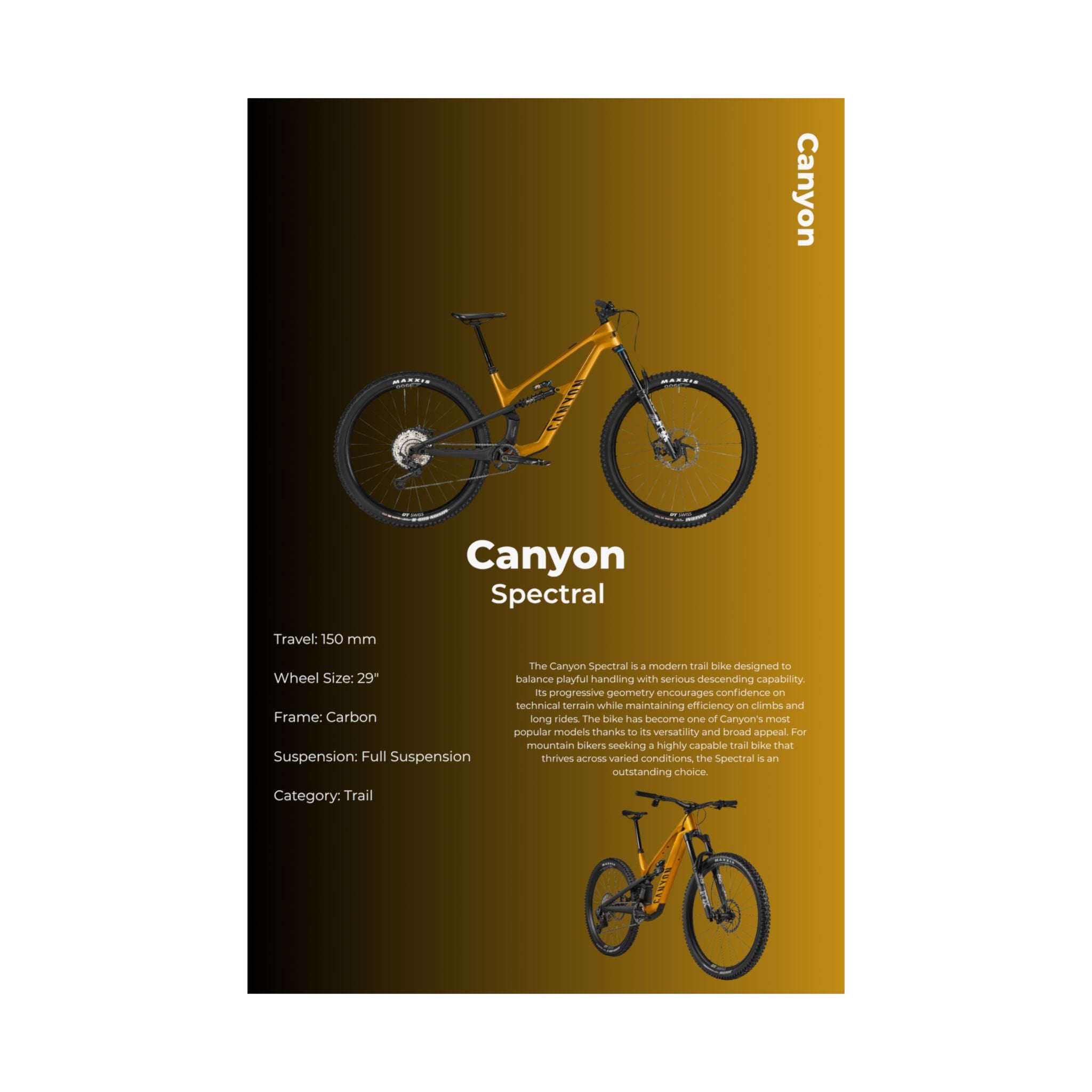 Canyon Spectral Poster