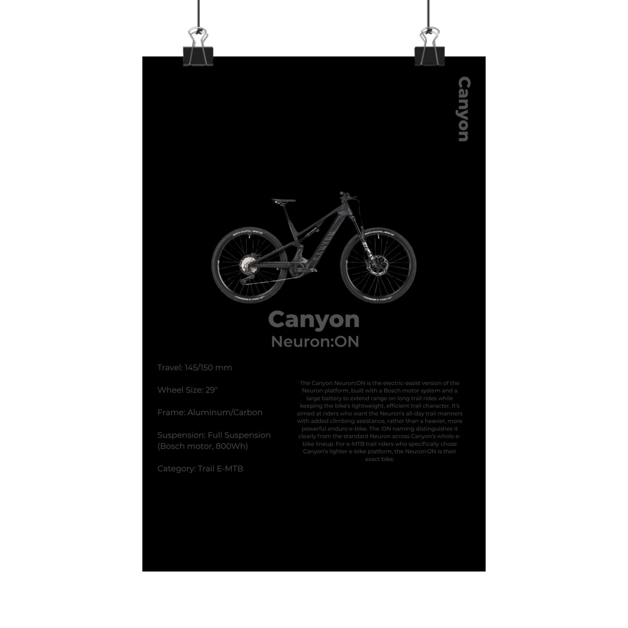 Canyon Neuron Poster