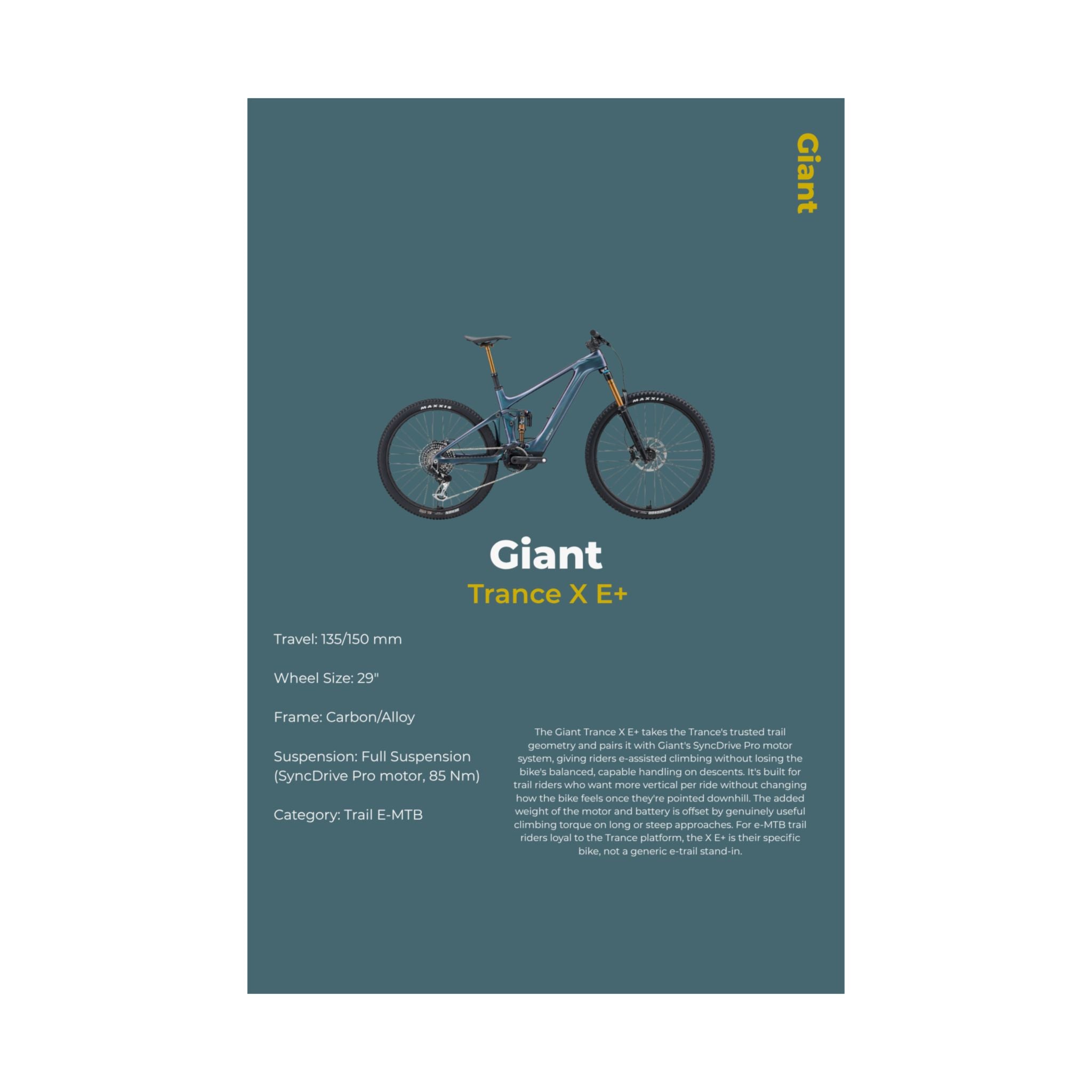 Giant Trance Poster