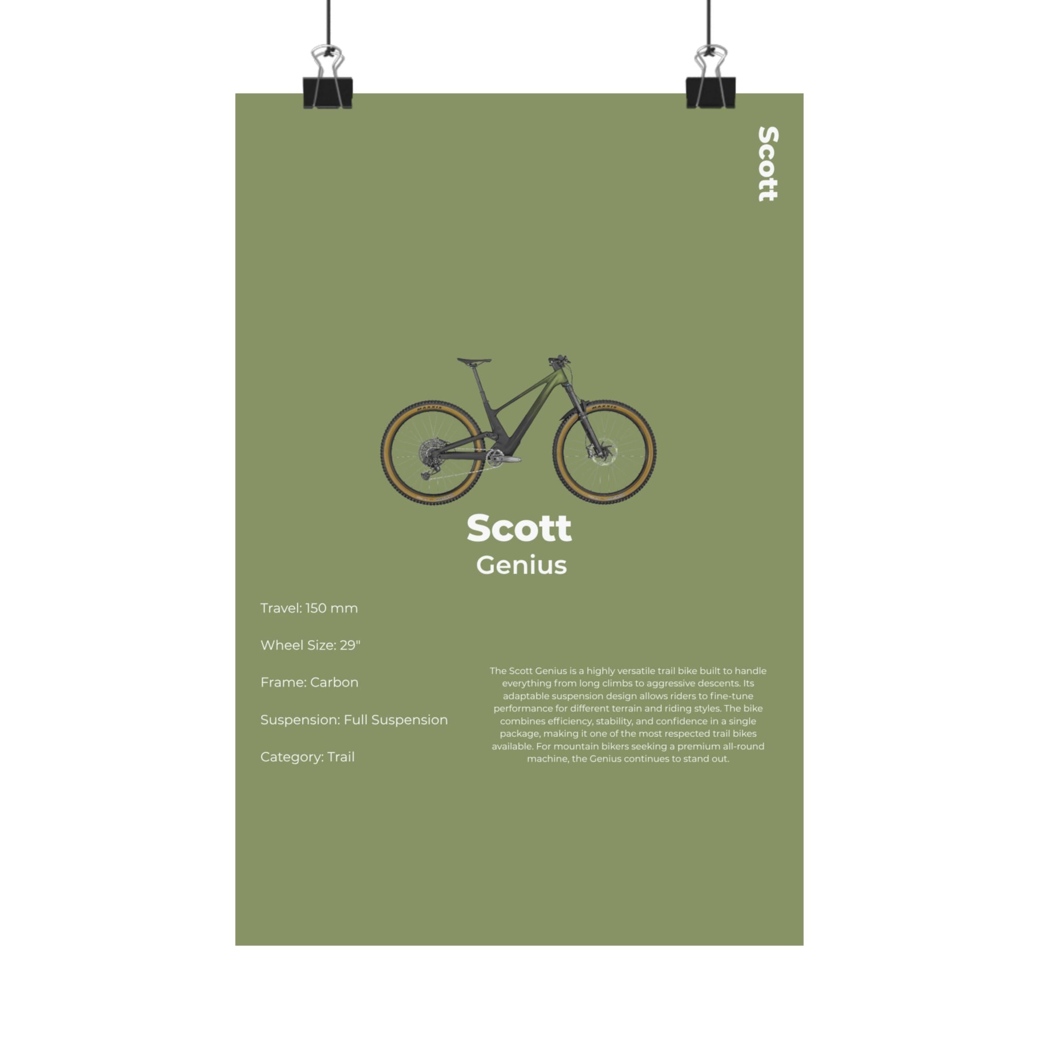 Scott Genius Poster
