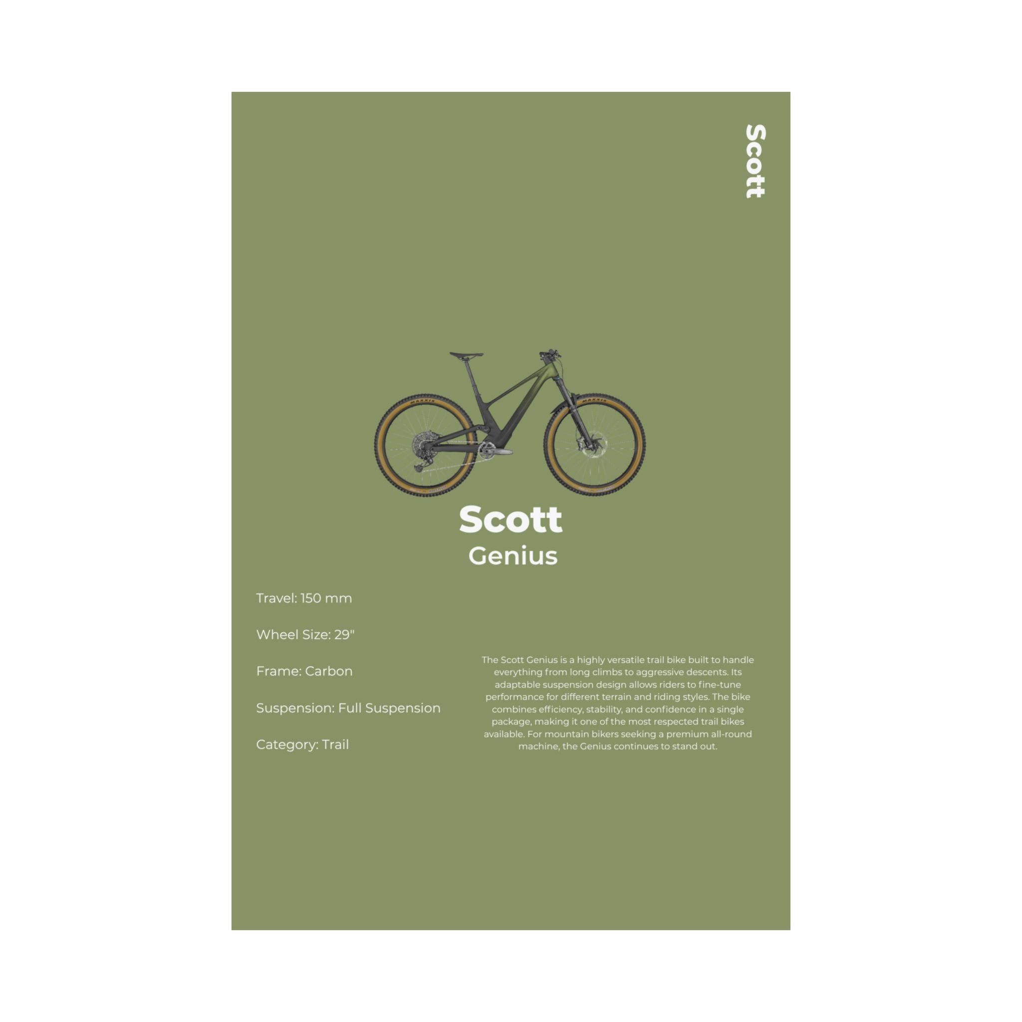 Scott Genius Poster