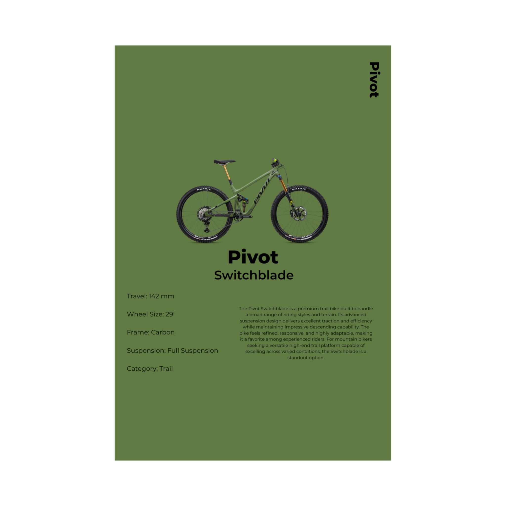 Pivot Switchblade Poster